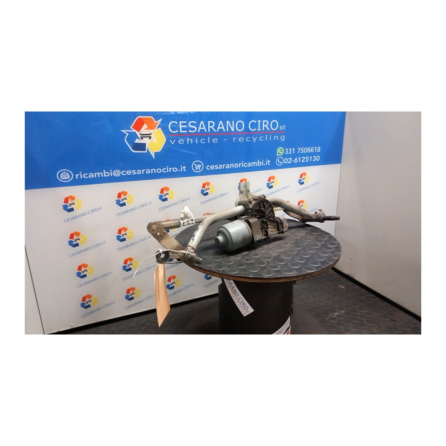 MECCANISMO TERGIPARABREZZA CON MOTORINO 044 PEUGEOT 208 (01/12-11/15) 9H06 9673222580