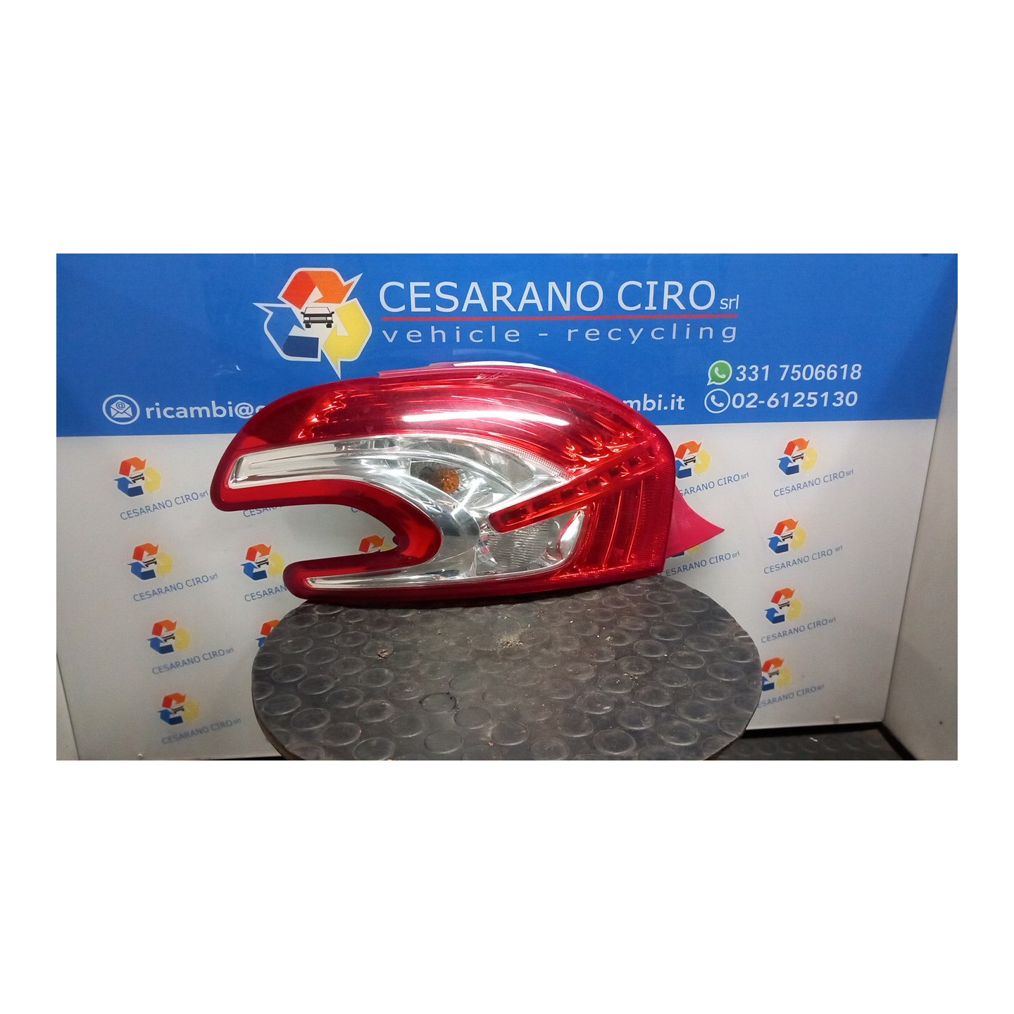 FANALE POST. SX. 047 PEUGEOT 208 (01/12-11/15) 9H06 9672628280