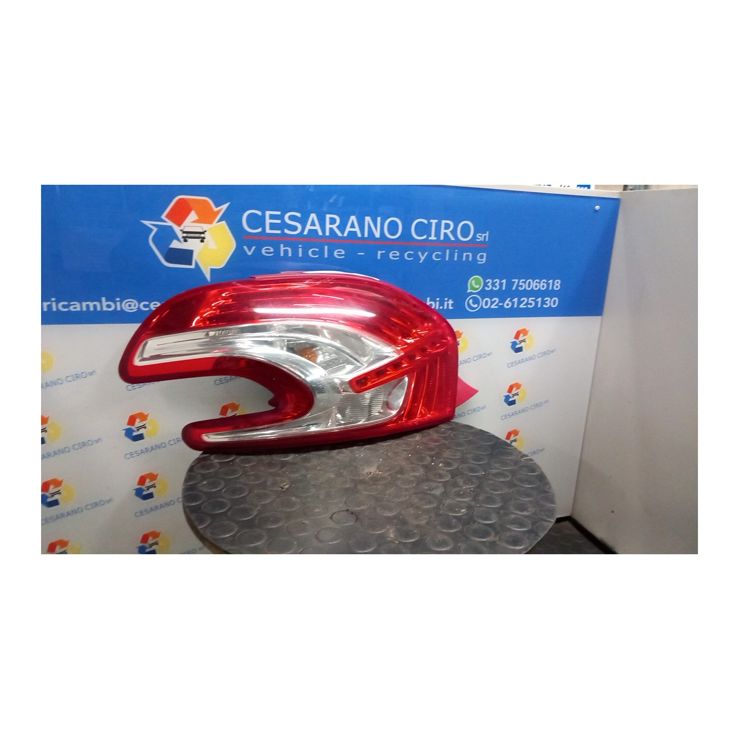 FANALE POST. SX. 047 PEUGEOT 208 (01/12-11/15) 9H06 9672628280