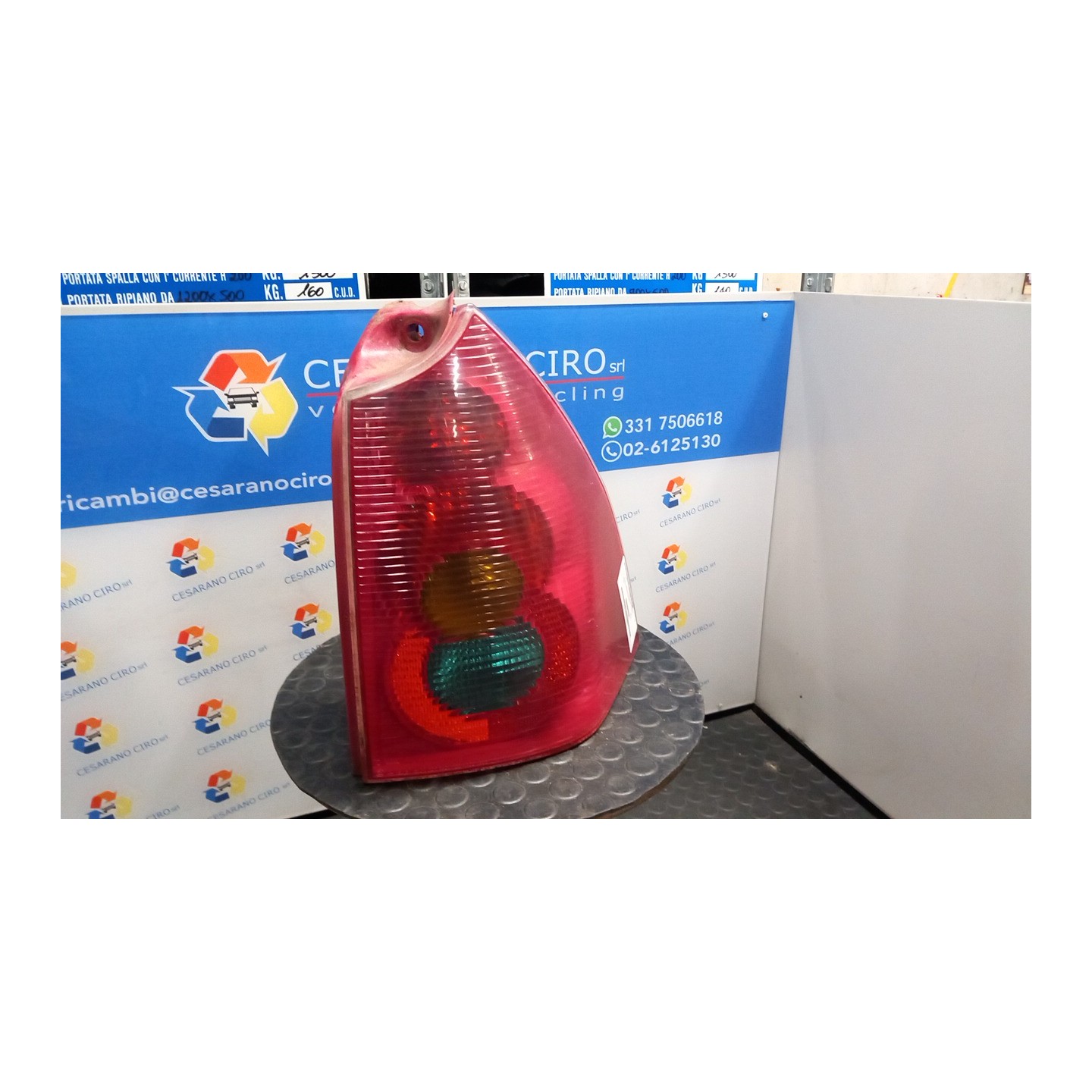 FANALE POST. DX. 051 PEUGEOT 307 (04/01-12/06) NFU 6351Q6