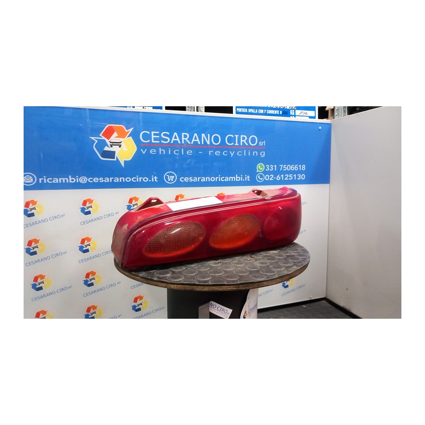 FANALE POST. DX. 053 FIAT 600 (1E) (07/05-12/11) 187A1000 46511337