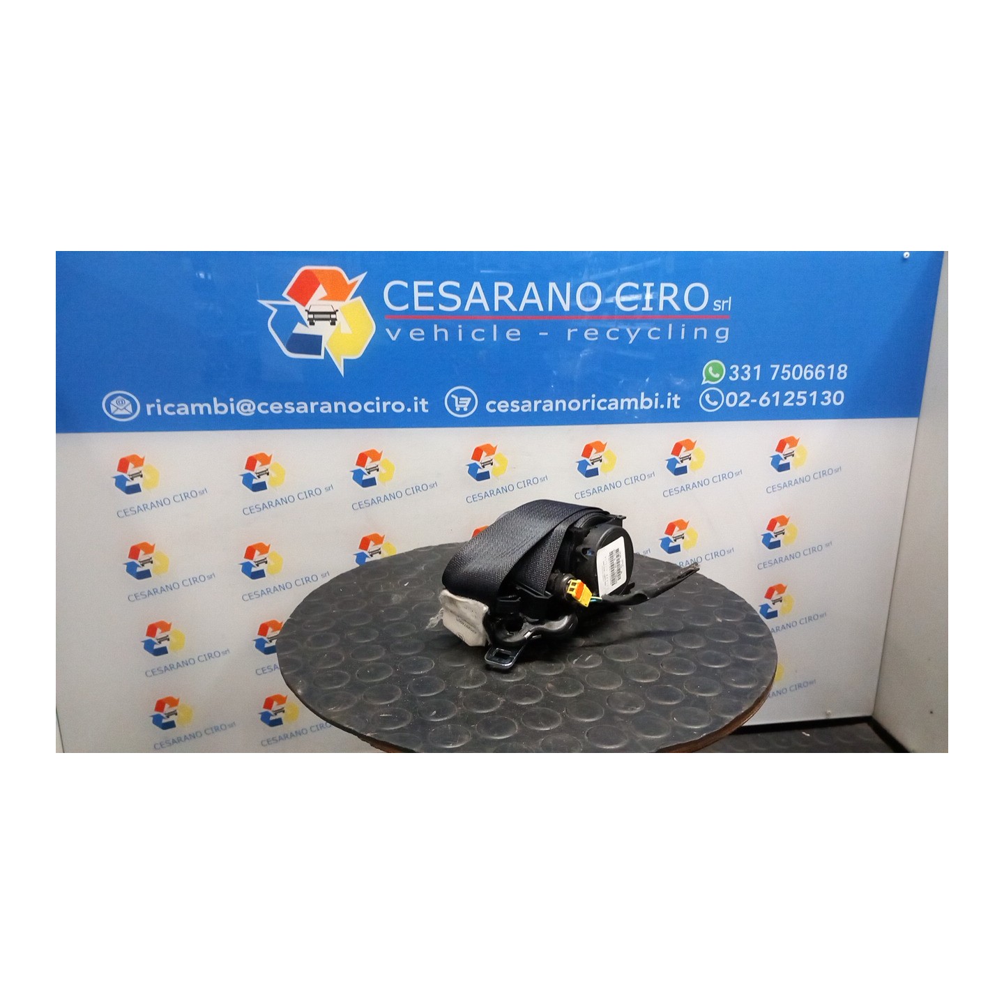 CINTURA DI SICUREZZA ANT. DX. 075 FIAT FREEMONT (24) (04/11-) 939B5000 K1SX09DX9AB