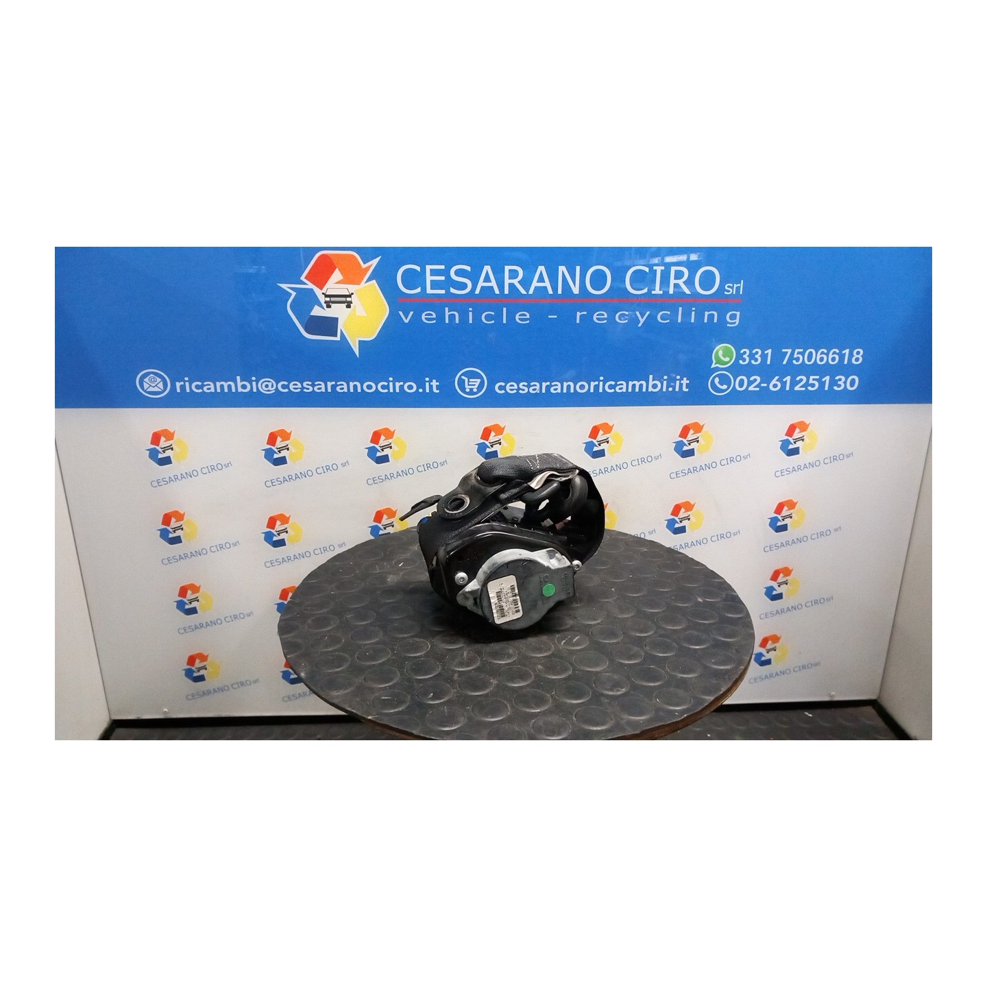 CINTURA DI SICUREZZA ANT. SX. 076 FIAT FREEMONT (24) (04/11-) 939B5000 K1SV02DX9AB