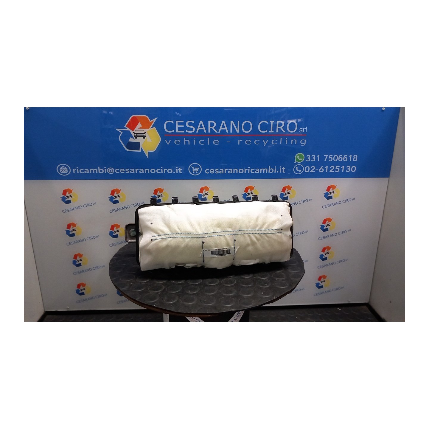 DISPOSITIVO AIRBAG LATO PASSEGGERO 077 FIAT FREEMONT (24) (04/11-) 939B5000 K52029371AI