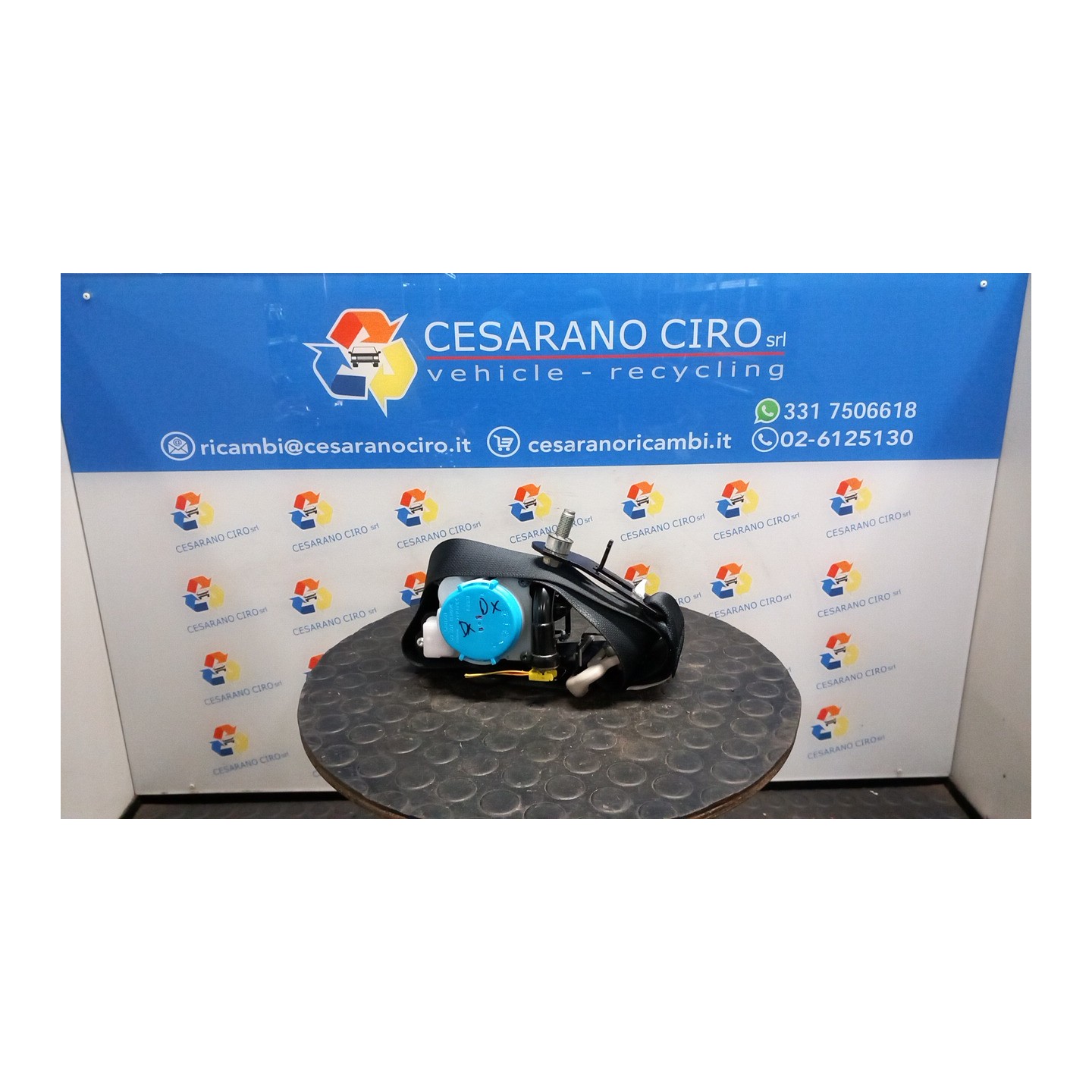 CINTURA DI SICUREZZA ANT. DX. 006 MAZDA CX-5 (04/12-12/17) SH KD4557L30B02