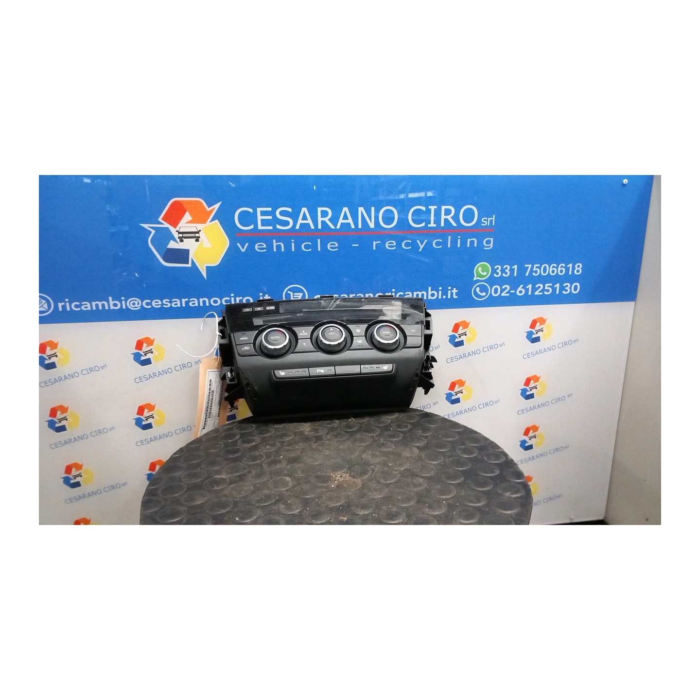 BLOCCO COMANDO CLIMATIZZAZIONE CLIMA ATM 020 MAZDA CX-5 (04/12-12/17) SH KD4961190D