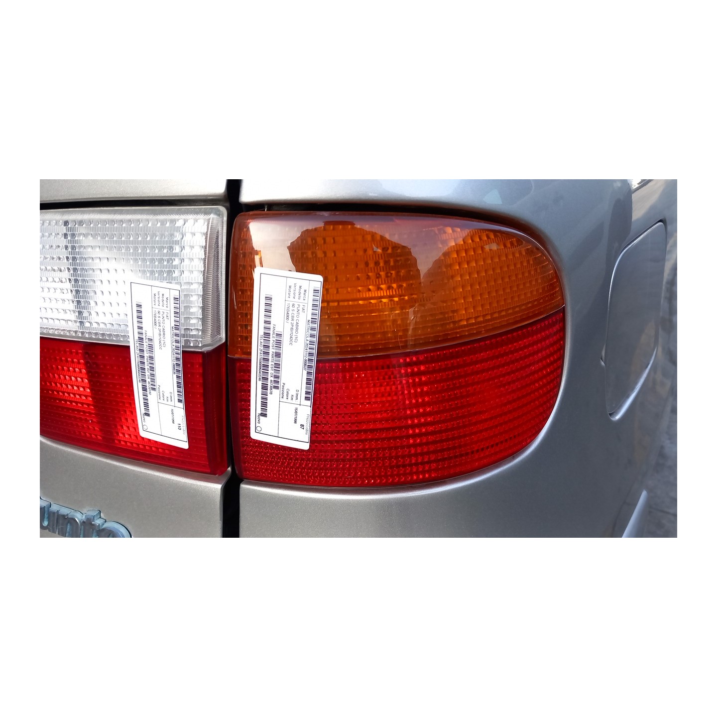 FANALE POST. PARTE EST. DX. 037 FIAT PUNTO CABRIO (1C) (05/94-12/00 176B4000 46730570
