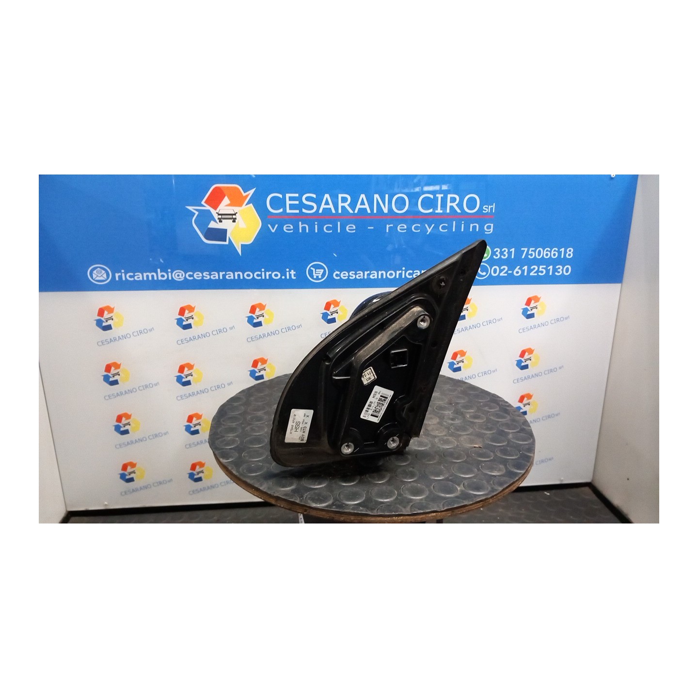RETROVISORE EST. REGOLAZ. ELETTR. DX. 054 HYUNDAI I20 (05/12-) D4FC 876204P110