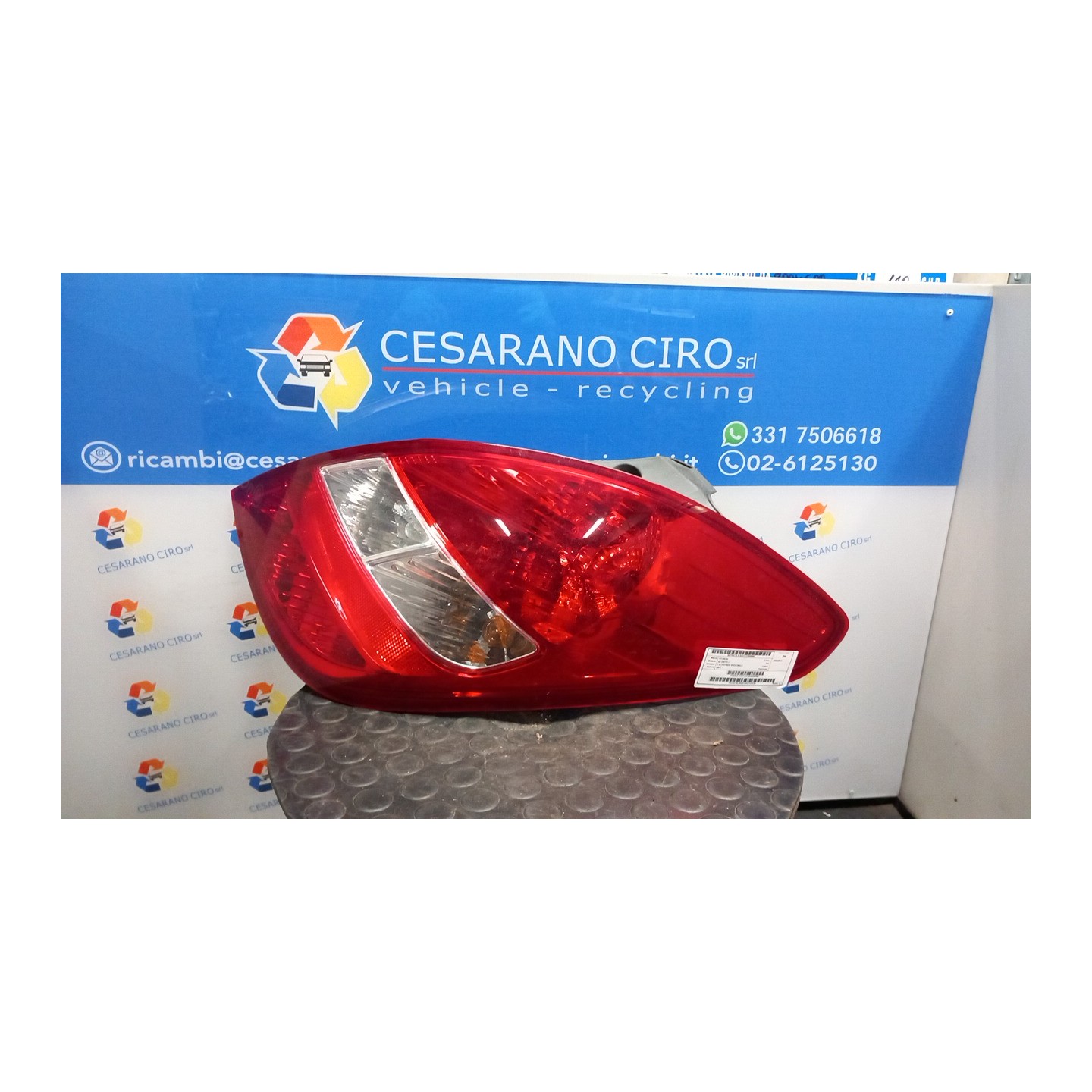FANALE POST. DX. 055 HYUNDAI I20 (05/12-) D4FC 924024P500