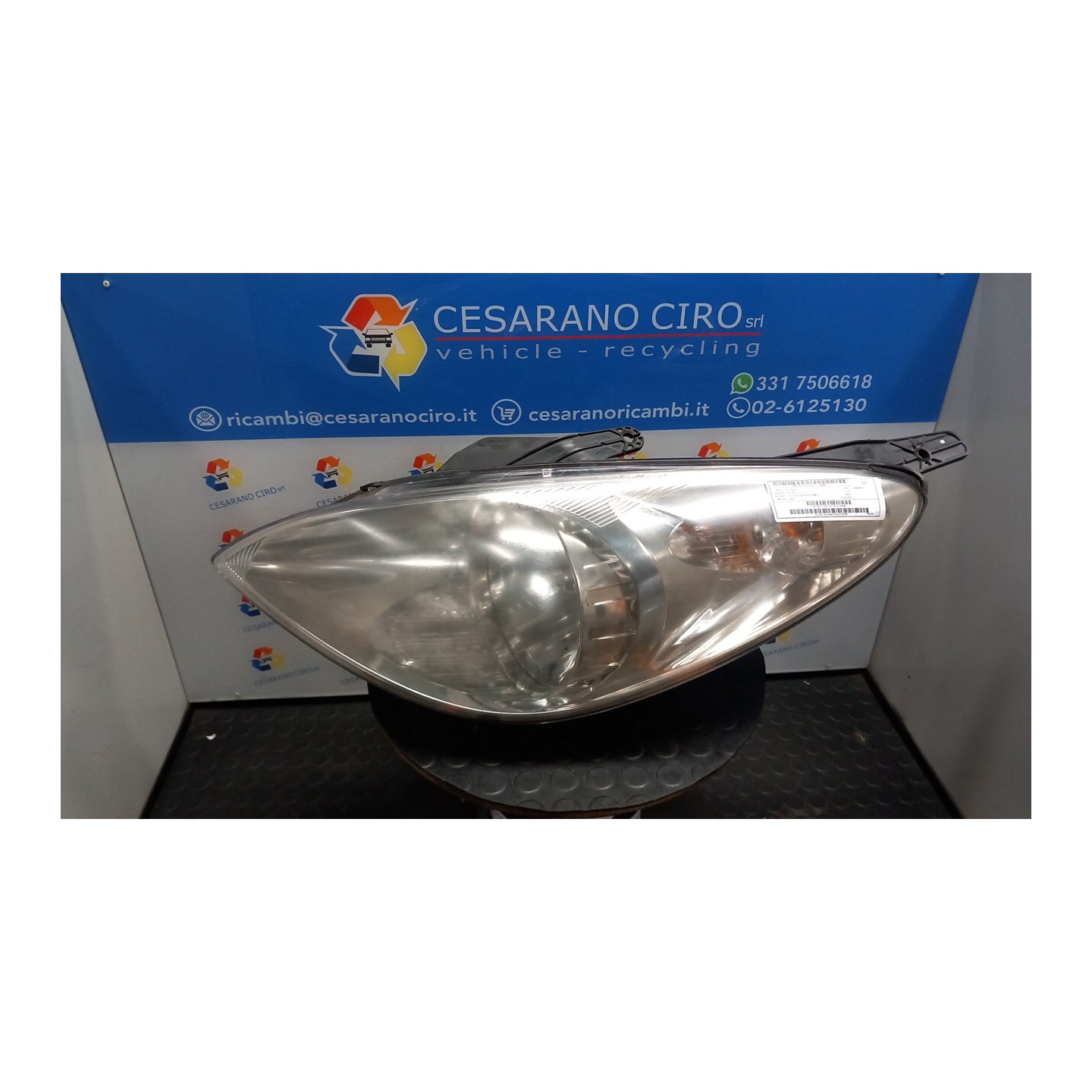 PROIETTORE SX. 057 HYUNDAI I20 (05/12-) D4FC 921014P500