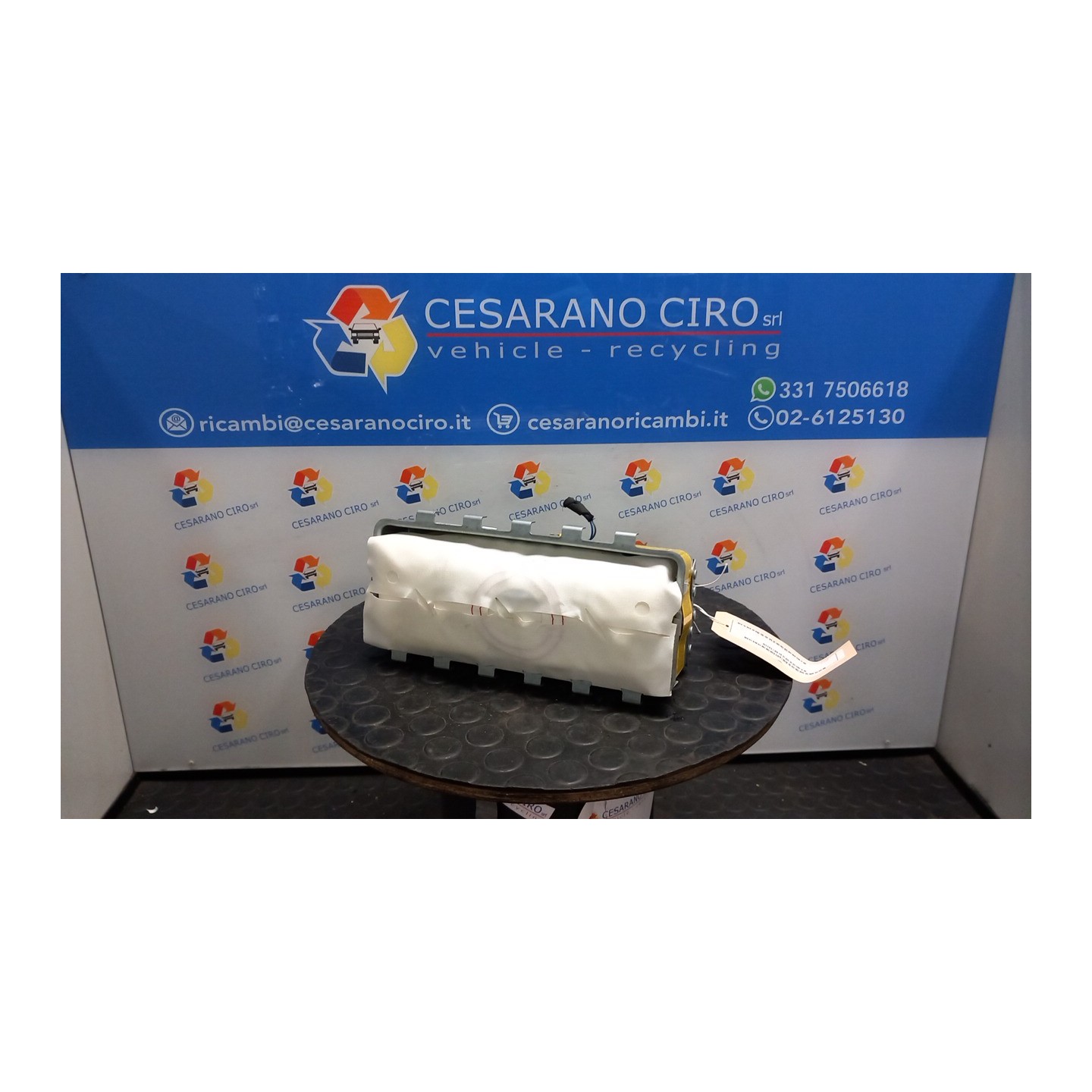 DISPOSITIVO AIRBAG LATO PASSEGGERO 063 VOLKSWAGEN POLO (6R) (05/09-10/14) CAY 6R0880204A