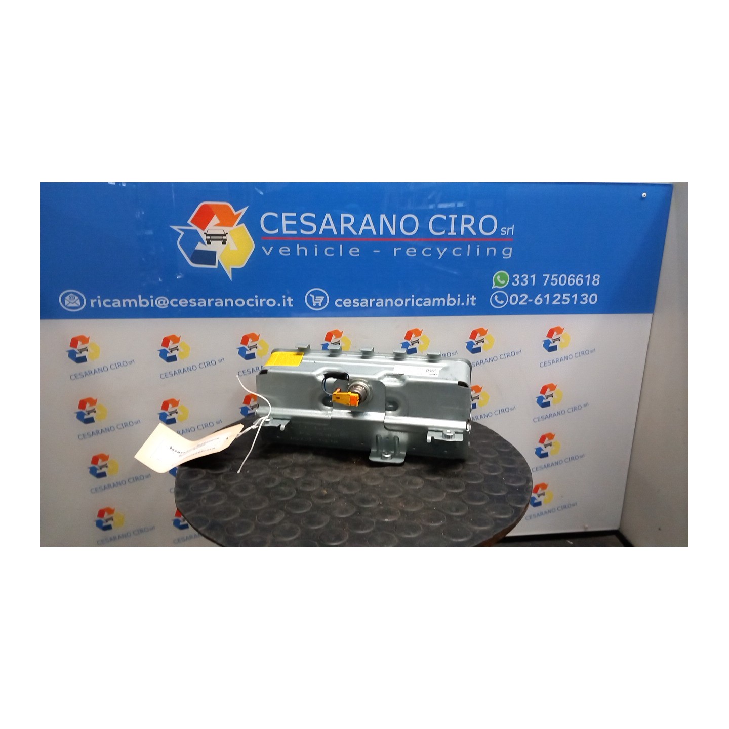 DISPOSITIVO AIRBAG LATO PASSEGGERO 063 VOLKSWAGEN POLO (6R) (05/09-10/14) CAY 6R0880204A