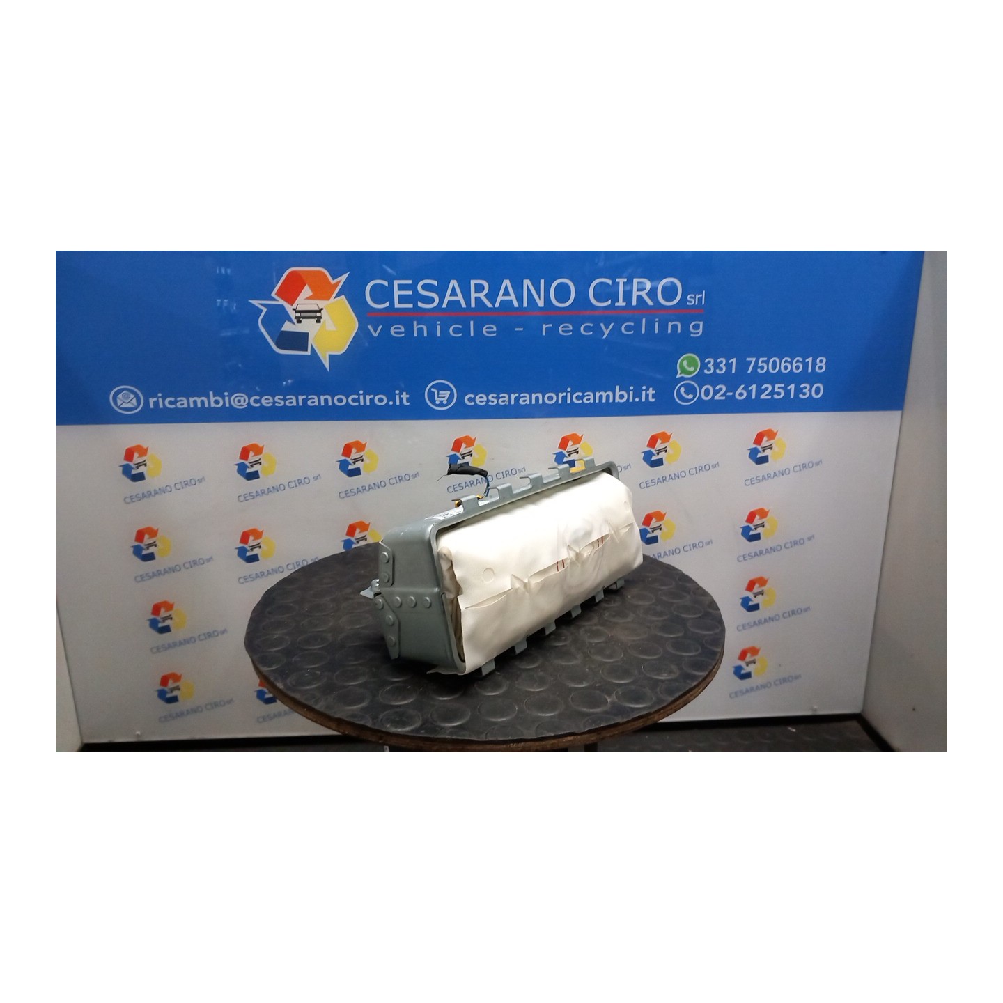 DISPOSITIVO AIRBAG LATO PASSEGGERO 063 VOLKSWAGEN POLO (6R) (05/09-10/14) CAY 6R0880204A
