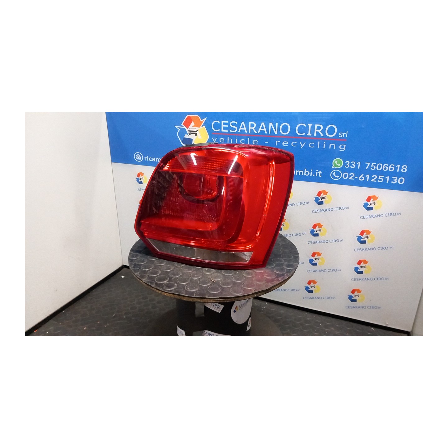 FANALE POST. AL DX. 069 VOLKSWAGEN POLO (6R) (05/09-10/14) CAY 6R0945096AH
