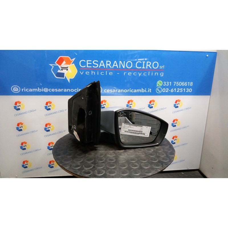 RETROVISORE EST. REGOLAZ. ELETTR. PRODOTTO A PAMPLONA; UITENHAGE DX. 072 VOLKSWAGEN POLO (6R) (05/09-10/14) CAY 6R1857508Q9B9