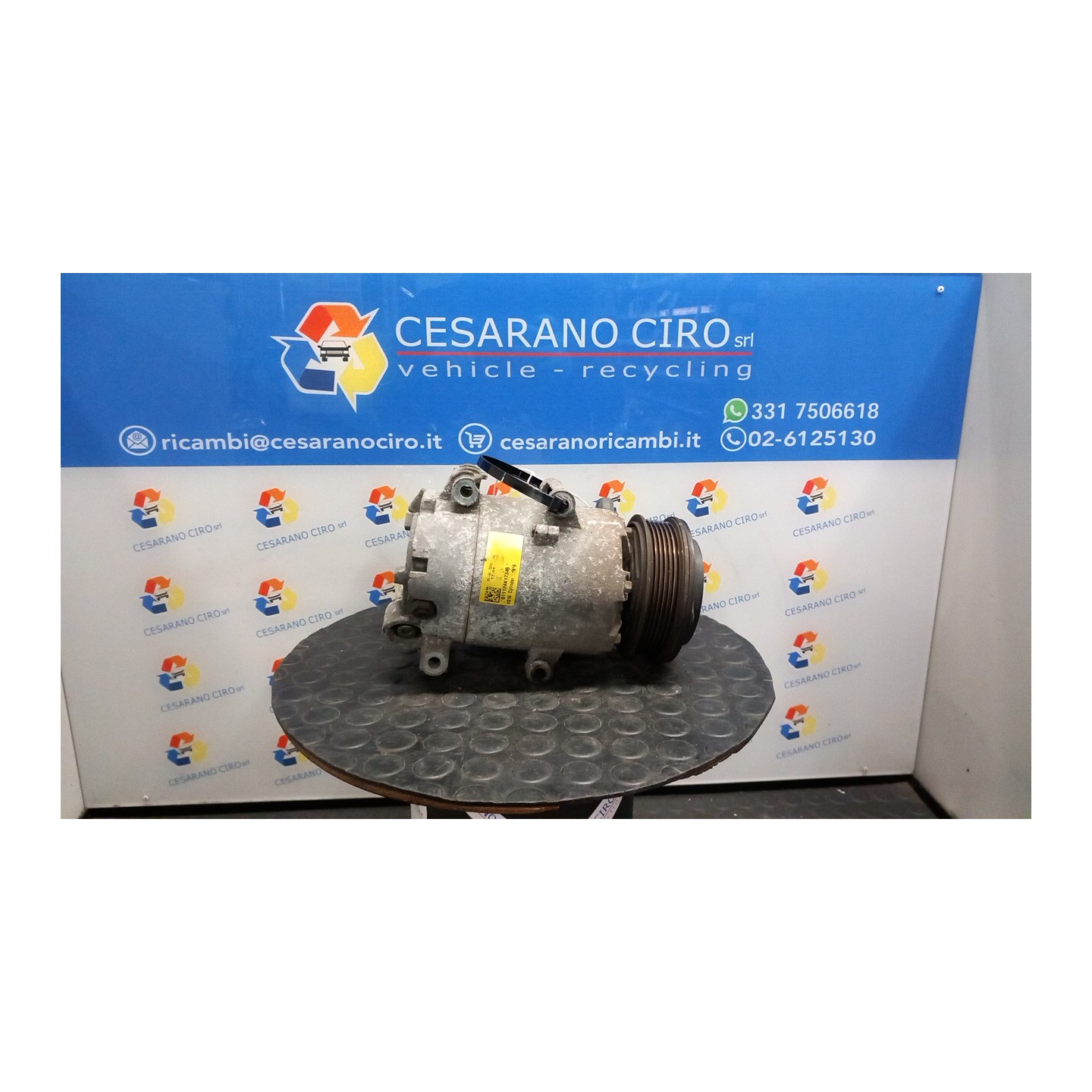 COMPRESSORE A/C 120 FORD FOCUS (CB8) (02/11-11/15) T1DA 1722070