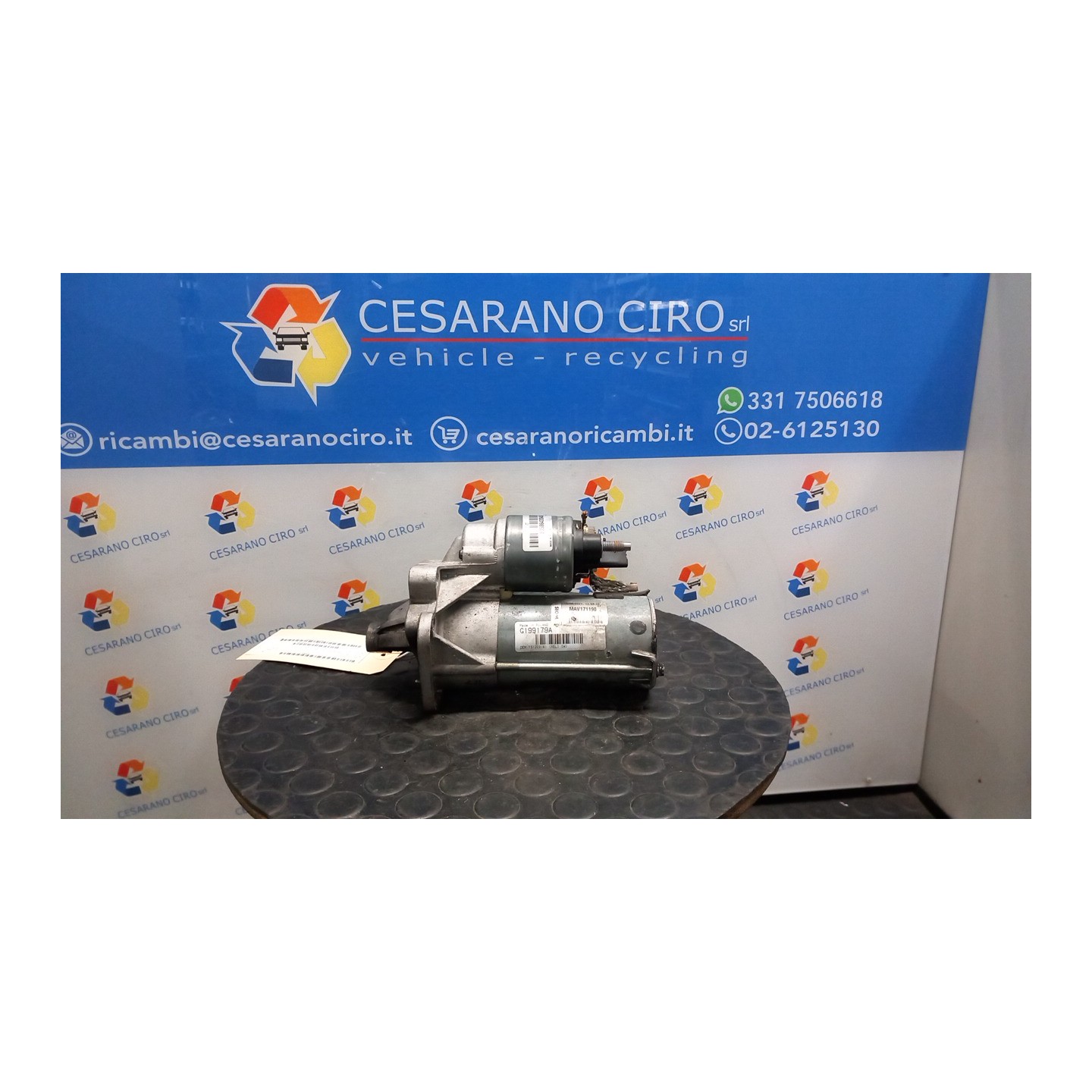 MOTORINO AVVIAMENTO 005 RENAULT MEGANE 2A SERIE (09/02-02/06) K9KP7 8200584685