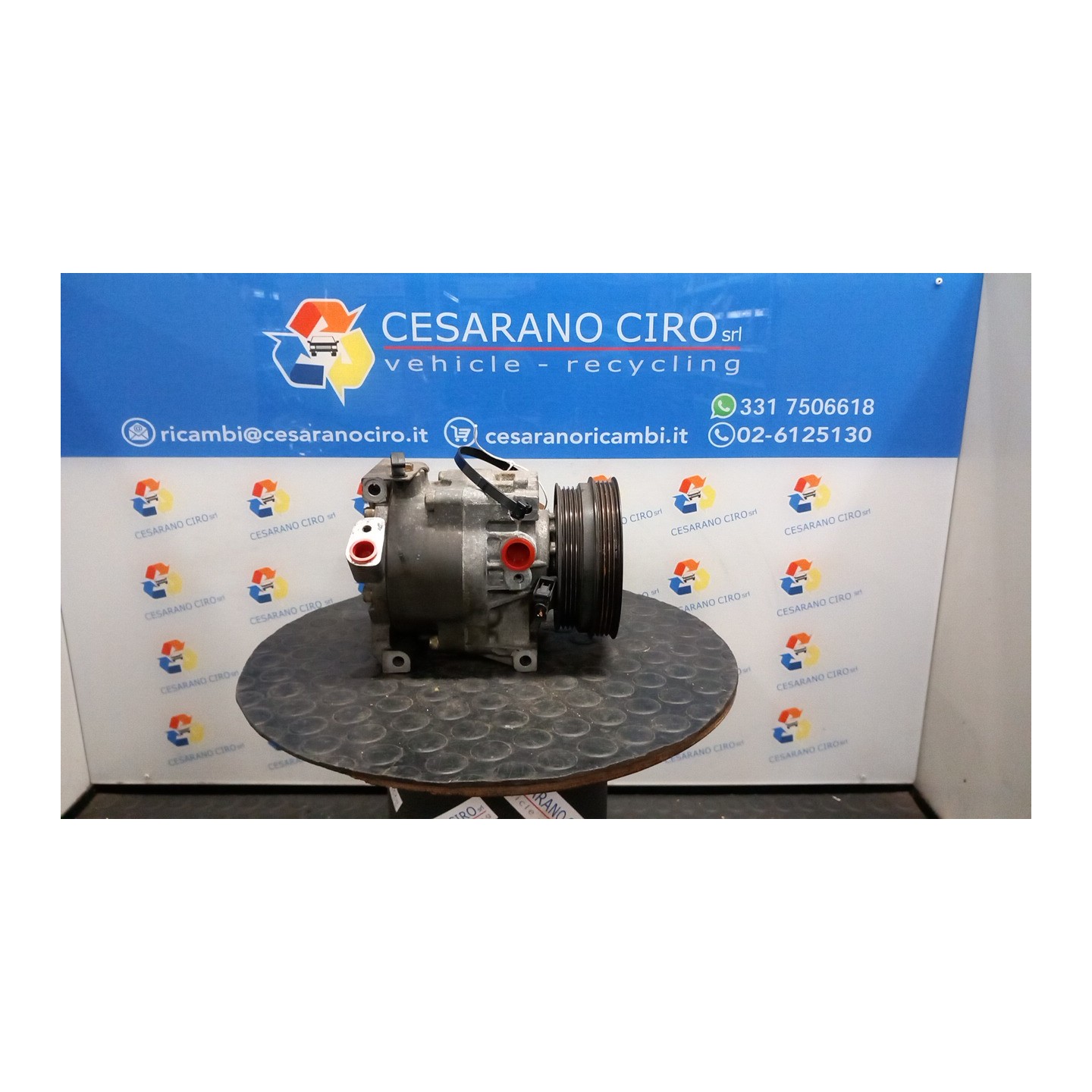 COMPRESSORE A/C 017 FIAT PUNTO 1A SERIE (11/93-10/99) 176B9000 46785773