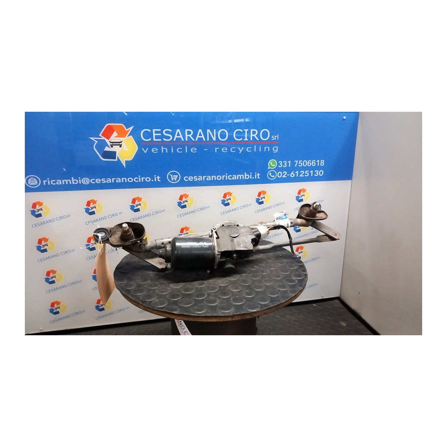 MECCANISMO TERGIPARABREZZA 080 TOYOTA PRIUS 2A SERIE (02/04-06/10) 1NZFXE 8515047090