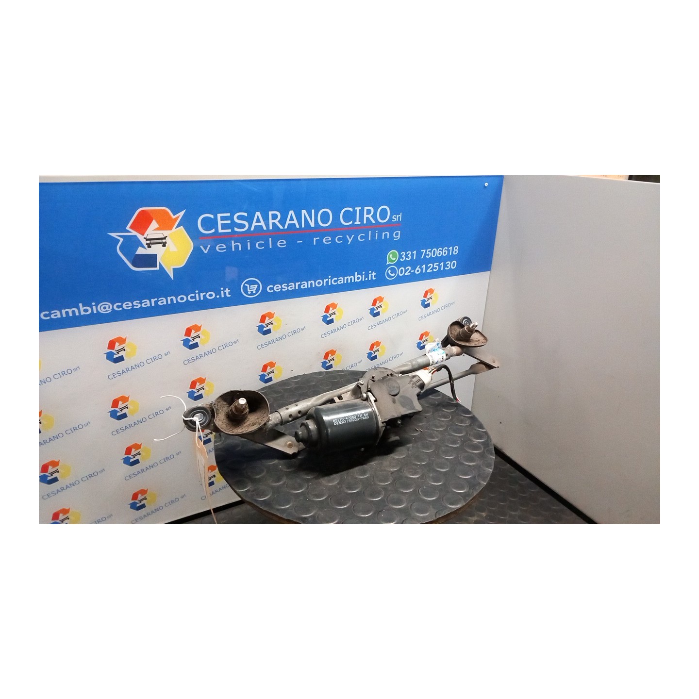 MECCANISMO TERGIPARABREZZA 080 TOYOTA PRIUS 2A SERIE (02/04-06/10) 1NZFXE 8515047090