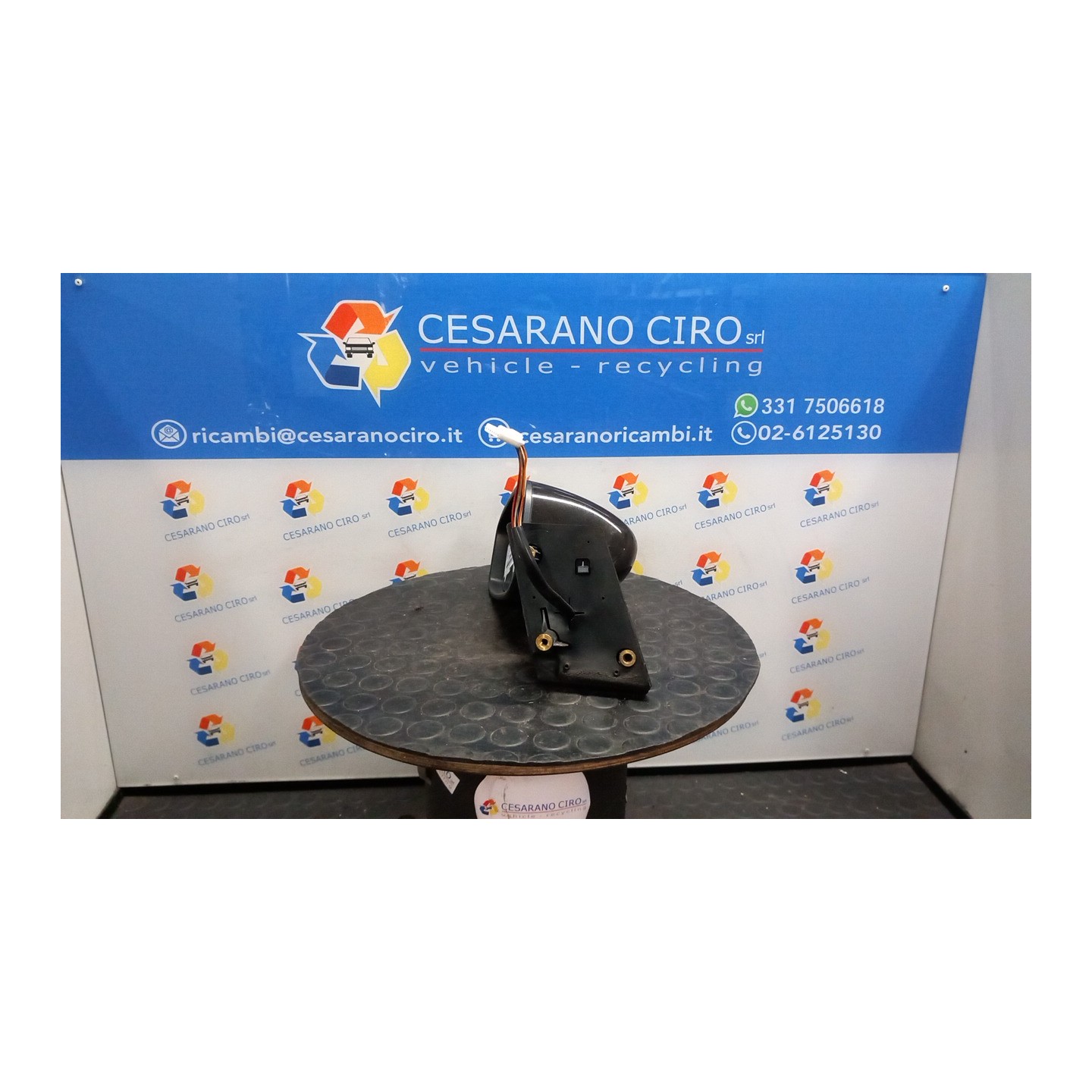 RETROVISORE EST. REGOLAZ. ELETTR. C/SBRINAMENTO SX. 094 LANCIA MUSA (TG) (07/04-06/08) 843A1000 735360564