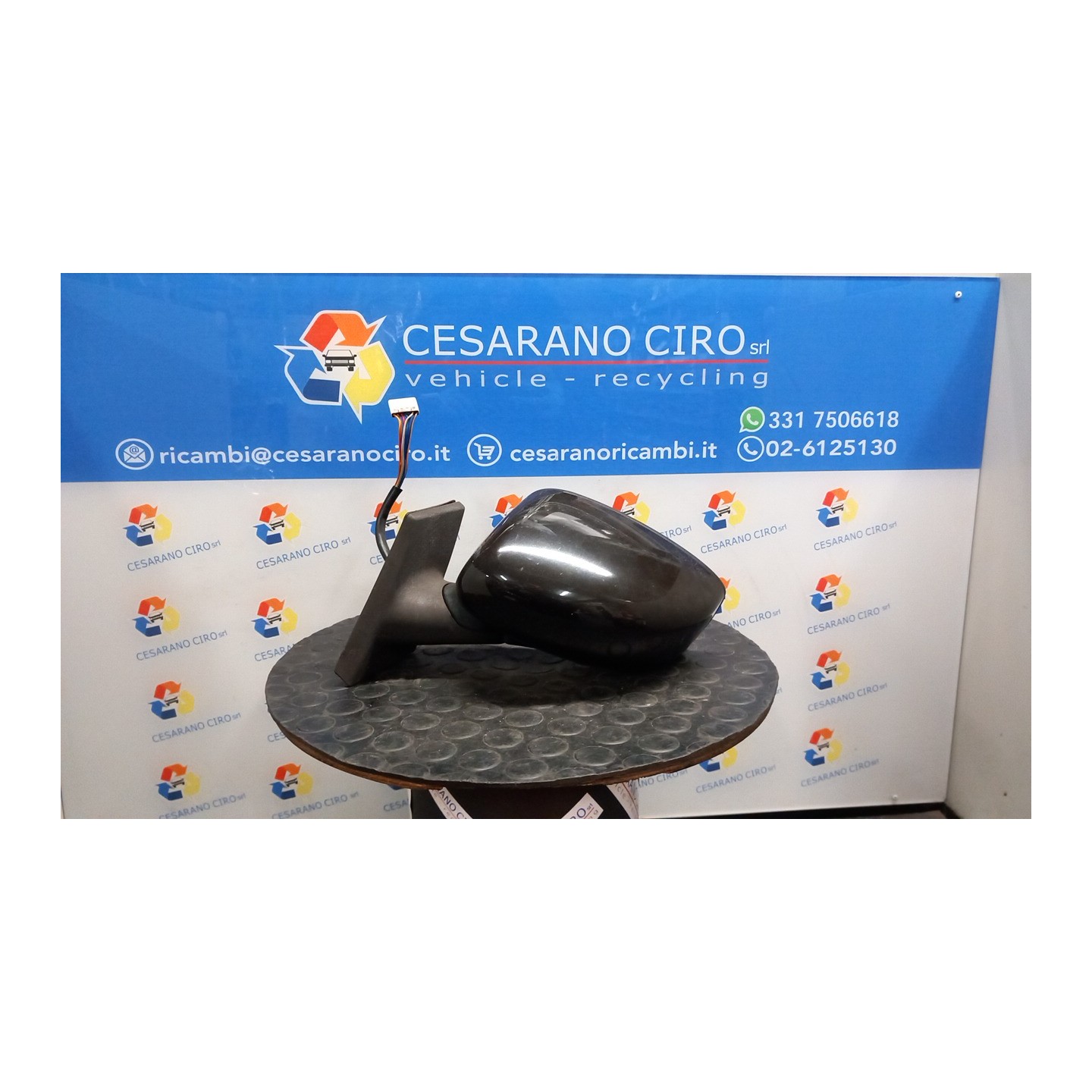 RETROVISORE EST. REGOLAZ. ELETTR. C/SBRINAMENTO SX. 094 LANCIA MUSA (TG) (07/04-06/08) 843A1000 735360564