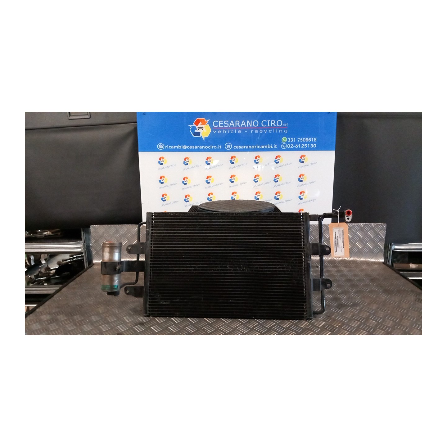 CONDENSATORE A/C 005 VOLKSWAGEN NEW BEETLE CABRIO (1Y) BFS 1C0820413G