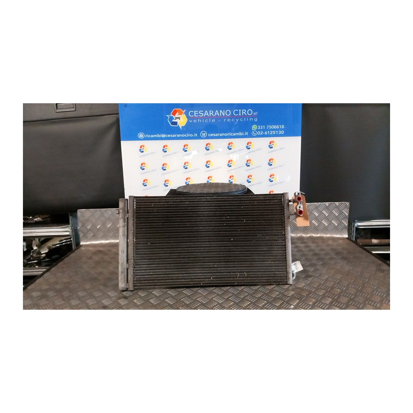 CONDENSATORE A/C 008 BMW SERIE 1 (E81/E87) (03/07-12/12 N47D20C 64539229021