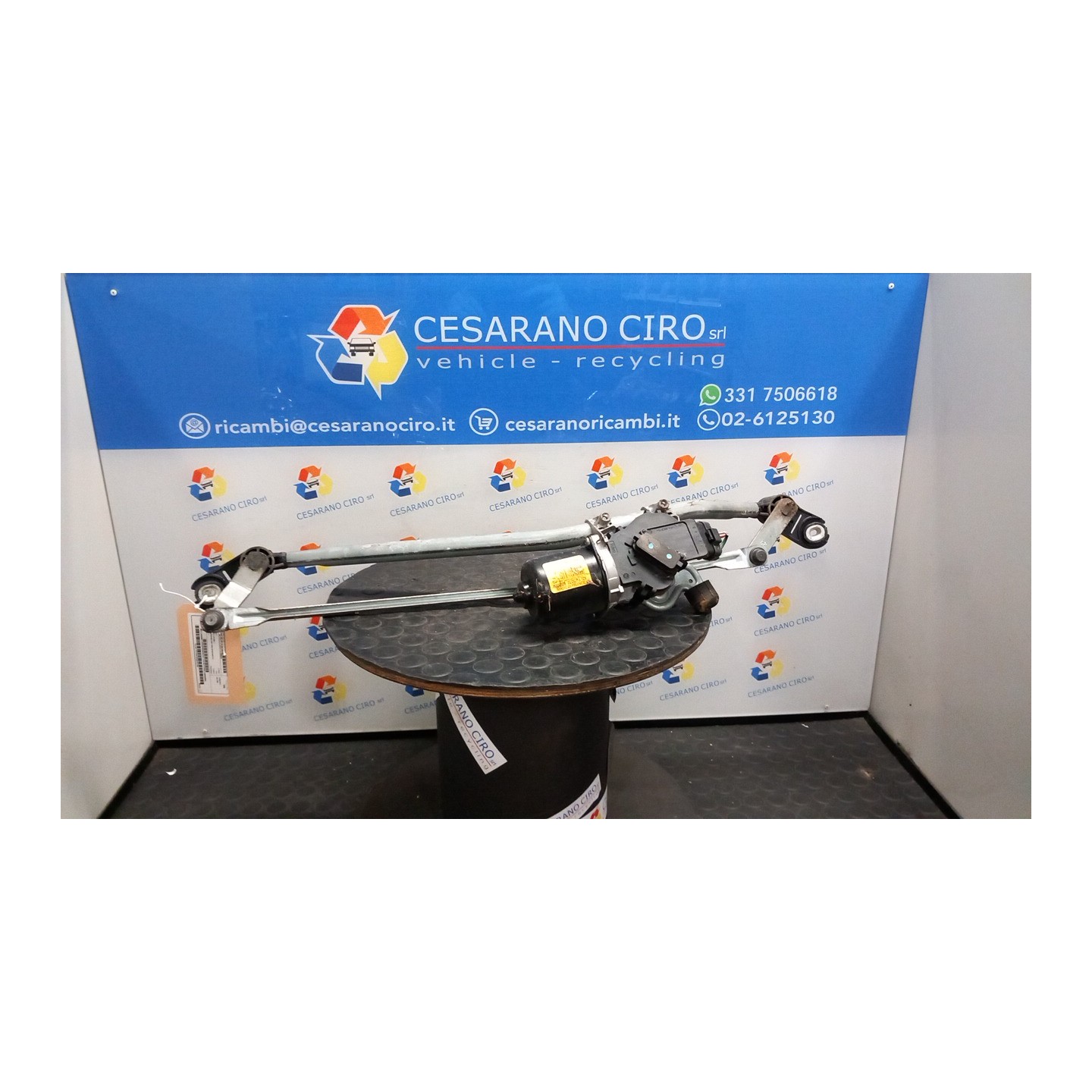 MECCANISMO TERGIPARABREZZA CON MOTORINO 028 RENAULT KANGOO (01/08-) K9KE8 8200409692