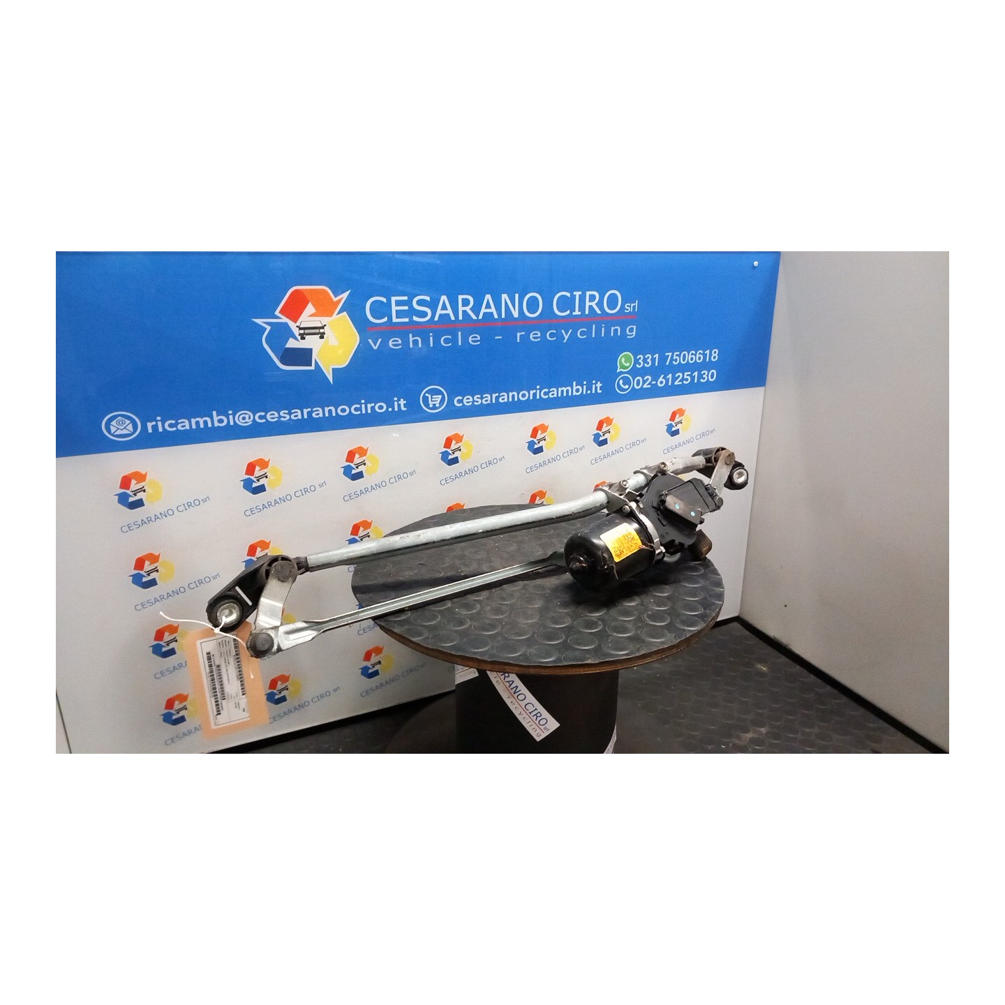 MECCANISMO TERGIPARABREZZA CON MOTORINO 028 RENAULT KANGOO (01/08-) K9KE8 8200409692