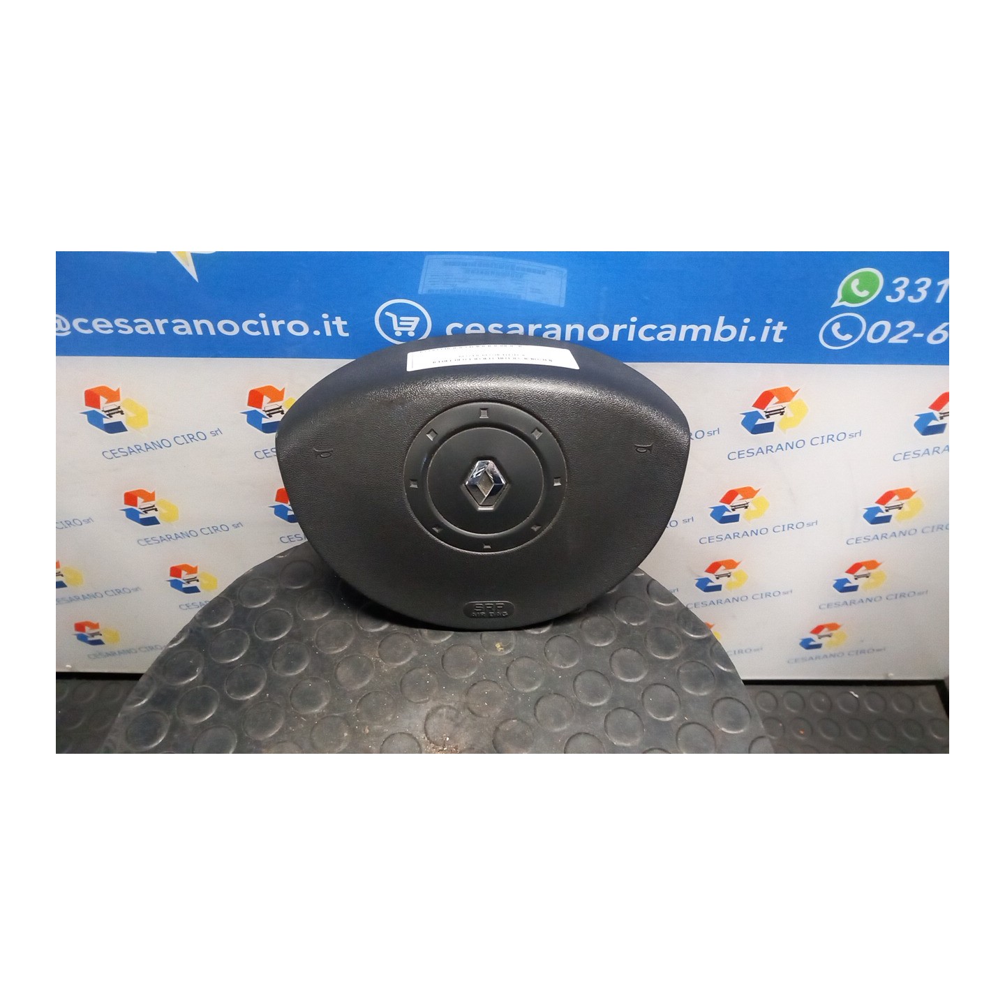 DISPOSITIVO AIRBAG LATO GUIDA 033 RENAULT KANGOO (01/08-) K9KE8 8200893585