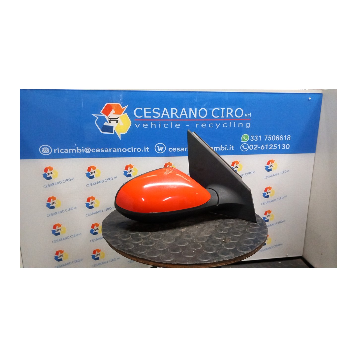 RETROVISORE EST. REGOLAZ. ELETTR. TERMICO,06/05- DX. 036 LANCIA YPSILON (TE) (06/03-09/06) 188A4000 735411226