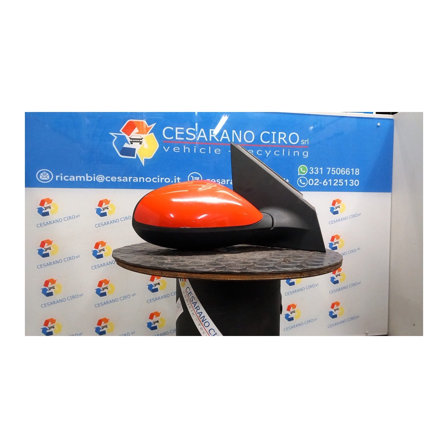 RETROVISORE EST. REGOLAZ. ELETTR. TERMICO,06/05- DX. 036 LANCIA YPSILON (TE) (06/03-09/06) 188A4000 735411226