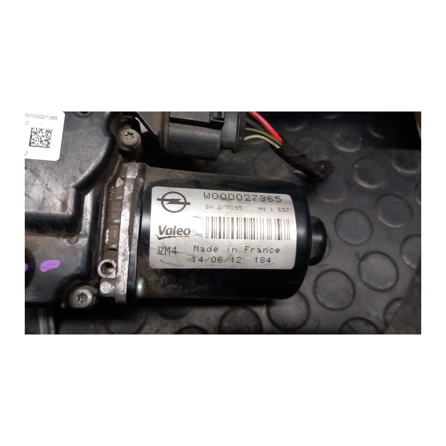 MOTORINO TERGIPARABREZZA DX. 046 OPEL ZAFIRA (P12) (10/11-) A16XNT 13262437