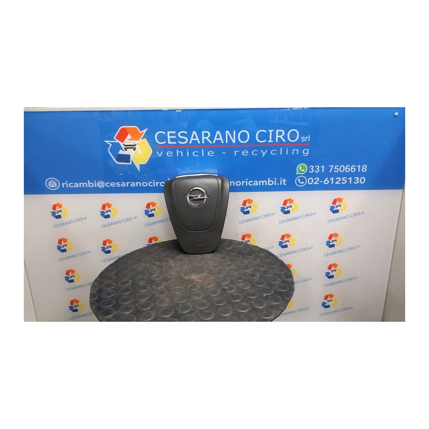 DISPOSITIVO AIRBAG LATO GUIDA 058 OPEL ZAFIRA (P12) (10/11-) A16XNT 13299780