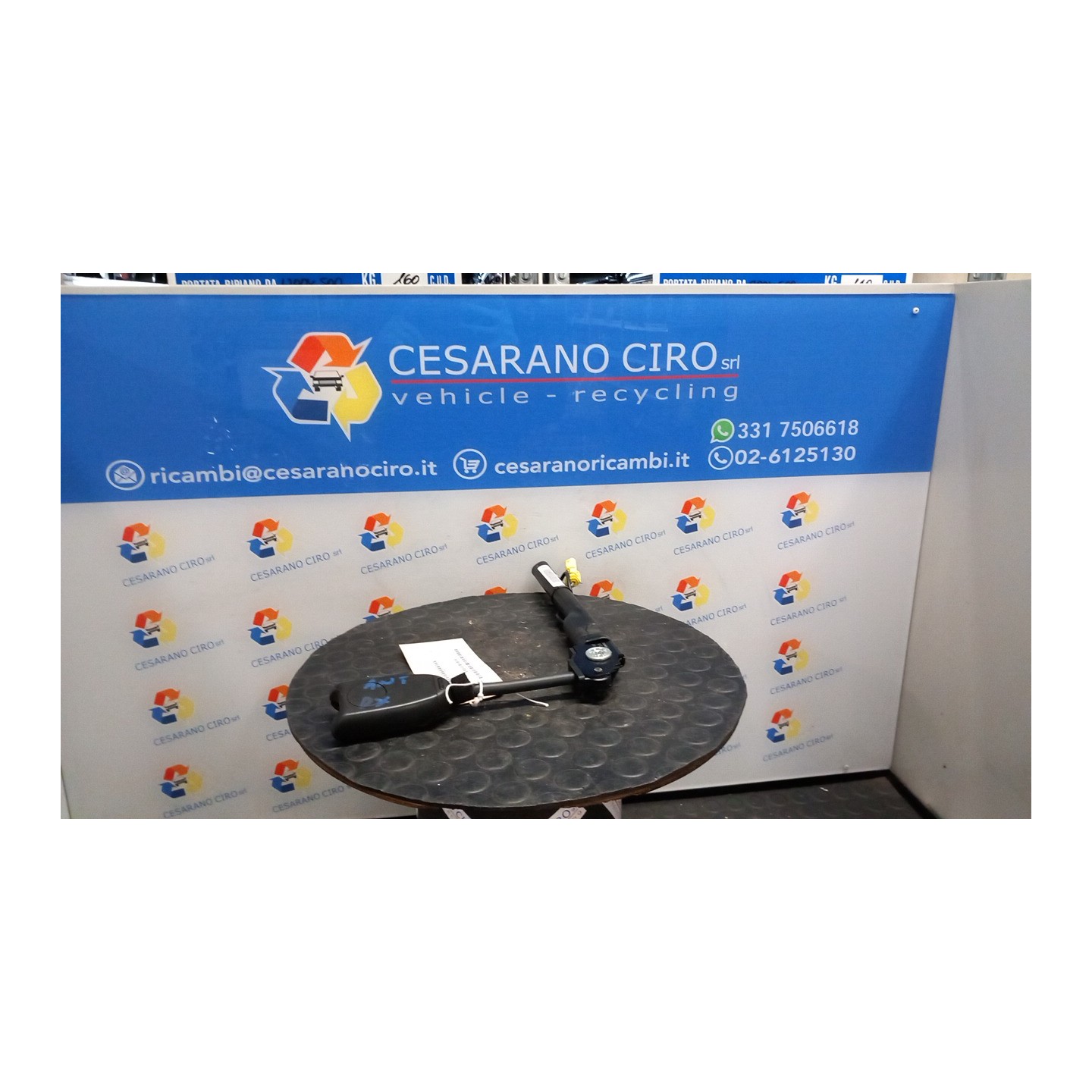 PRETENSIONATORE CINTURE SICUREZZA ANT. DX. 060 OPEL ZAFIRA (P12) (10/11-) A16XNT 13367542