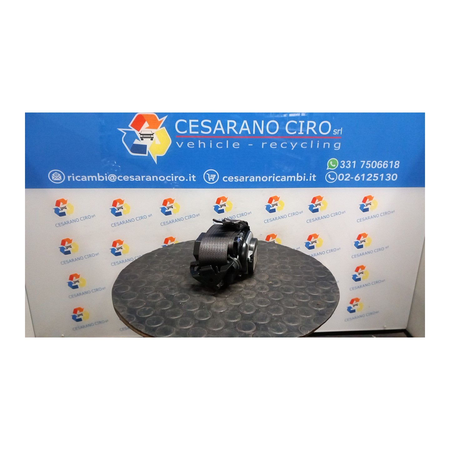 CINTURA DI SICUREZZA ANT. DX. 062 OPEL ZAFIRA (P12) (10/11-) A16XNT 13394800