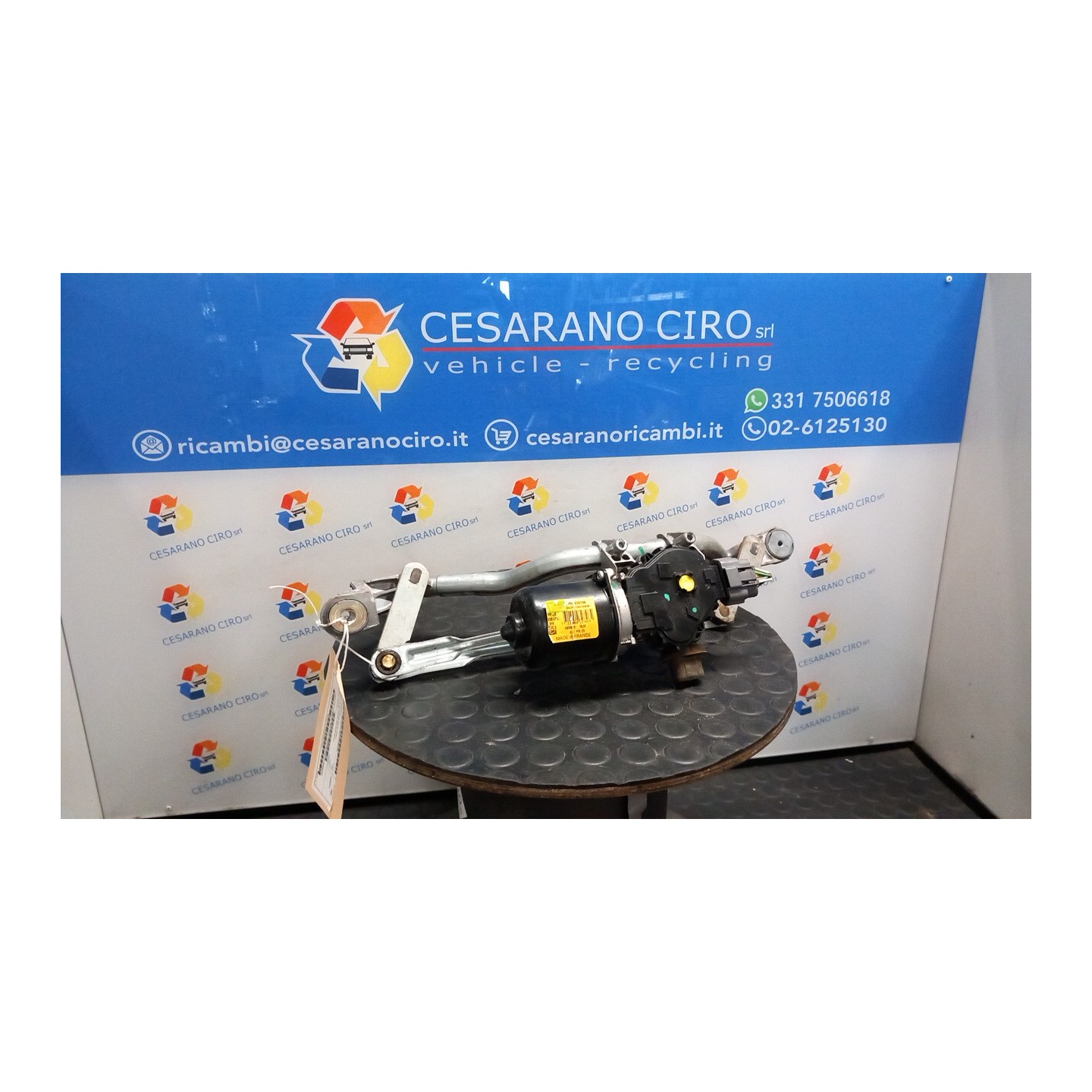 ASTA COLLEGAMENTO MOTORINO TERGIPARABREZZA 145 RENAULT CLIO 4A SERIE (07/12-12/16) K9KC6 288004542R