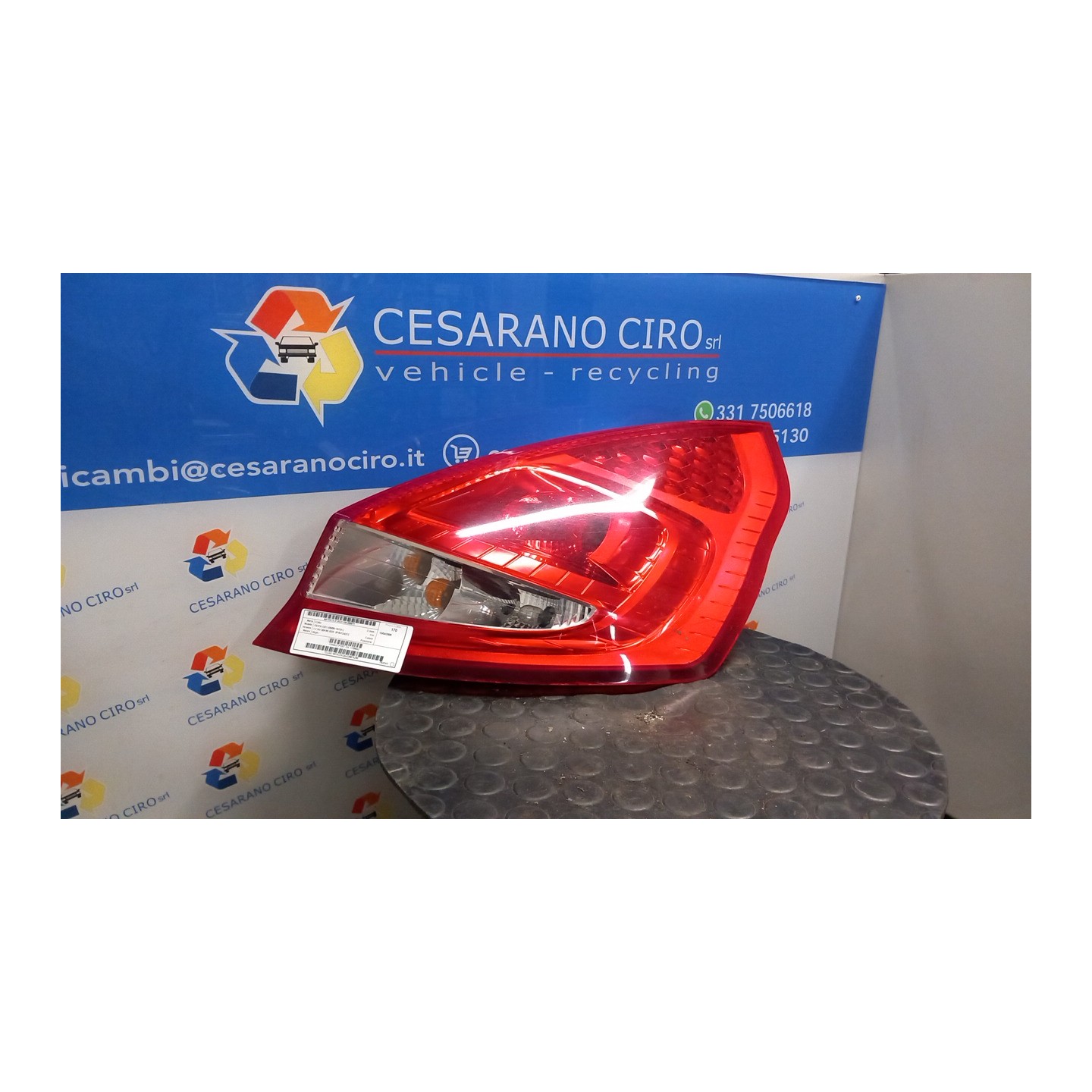 FANALE POST. DX. 011 FORD FIESTA (CB1) (09/08-10/13) SNJA 1709552