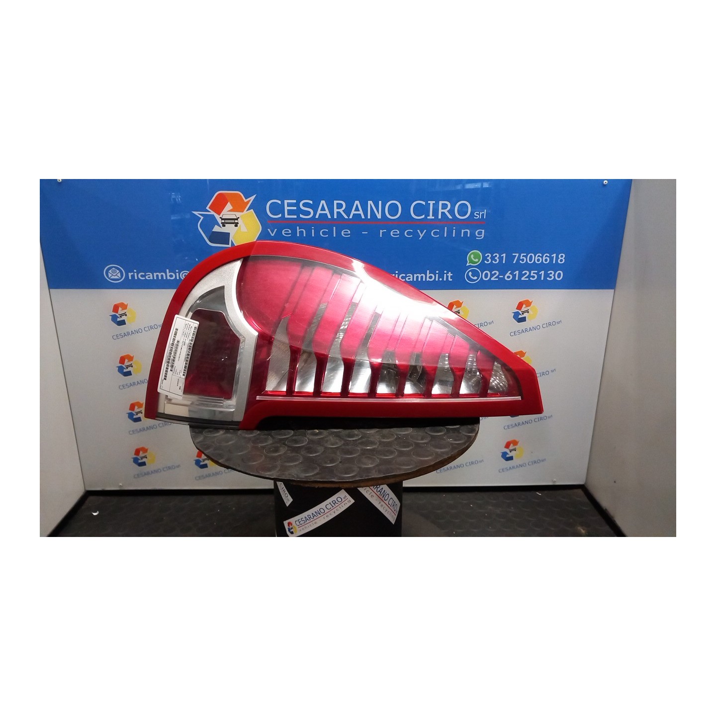 FANALE POST. SX. 031 RENAULT SCENIC 3A SERIE (04/09-10/13) H4JA7 265550014R