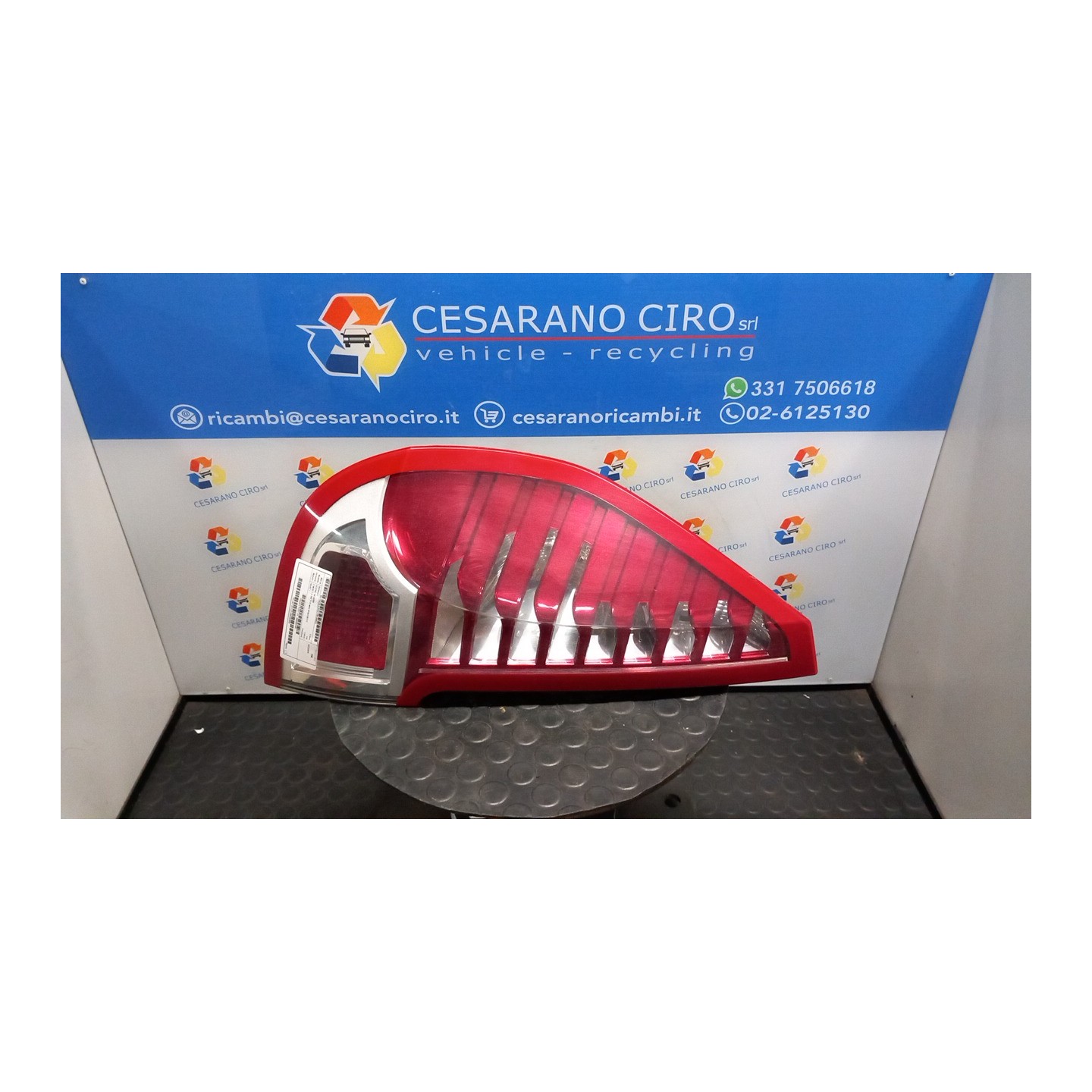 FANALE POST. SX. 031 RENAULT SCENIC 3A SERIE (04/09-10/13) H4JA7 265550014R