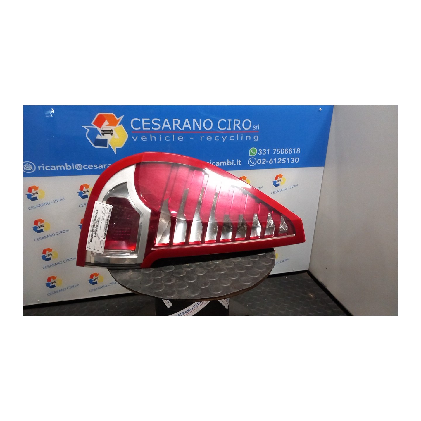 FANALE POST. SX. 031 RENAULT SCENIC 3A SERIE (04/09-10/13) H4JA7 265550014R