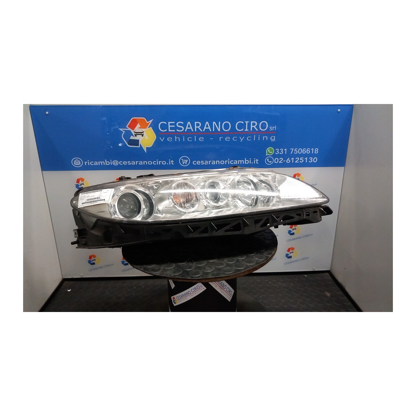 PROIETTORE S/ANTINEBBIA ANT DX. 010 MAZDA MAZDA 6 1A SERIE (06/02-06/09 RF GJ6R510K0C