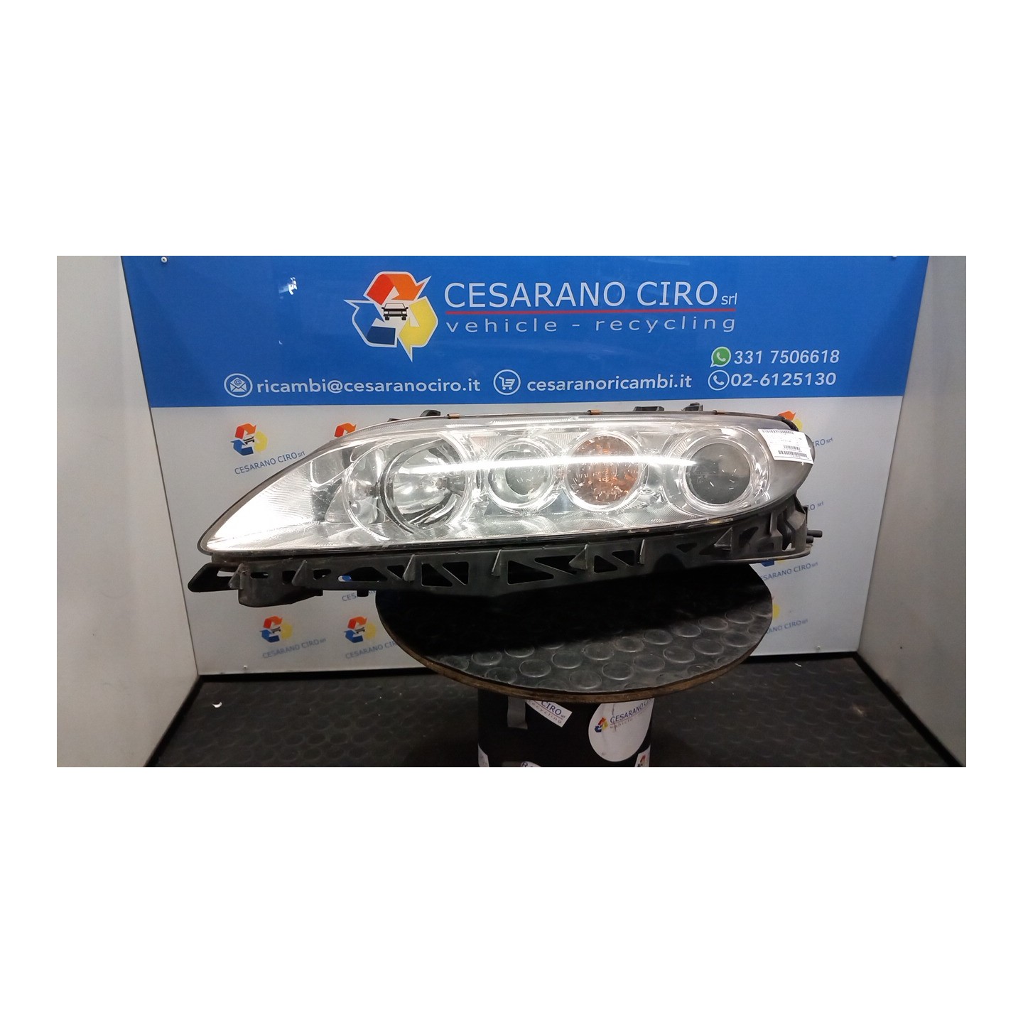 PROIETTORE S/ANTINEBBIA ANT SX. 011 MAZDA MAZDA 6 1A SERIE (06/02-06/09 RF GJ6R510L0C
