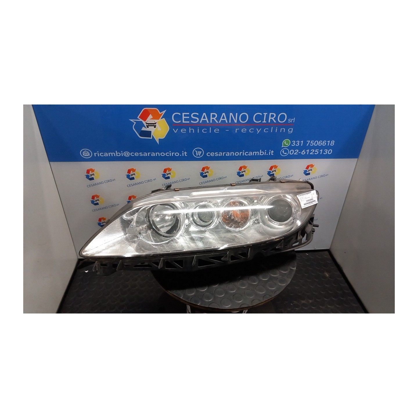 PROIETTORE S/ANTINEBBIA ANT SX. 011 MAZDA MAZDA 6 1A SERIE (06/02-06/09 RF GJ6R510L0C