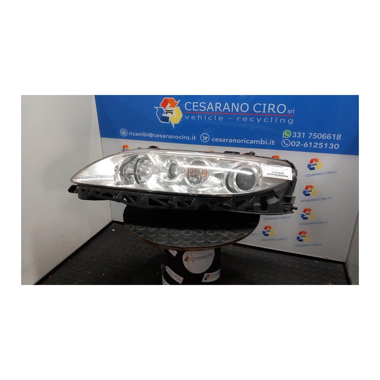 PROIETTORE S/ANTINEBBIA ANT SX. 011 MAZDA MAZDA 6 1A SERIE (06/02-06/09 RF GJ6R510L0C