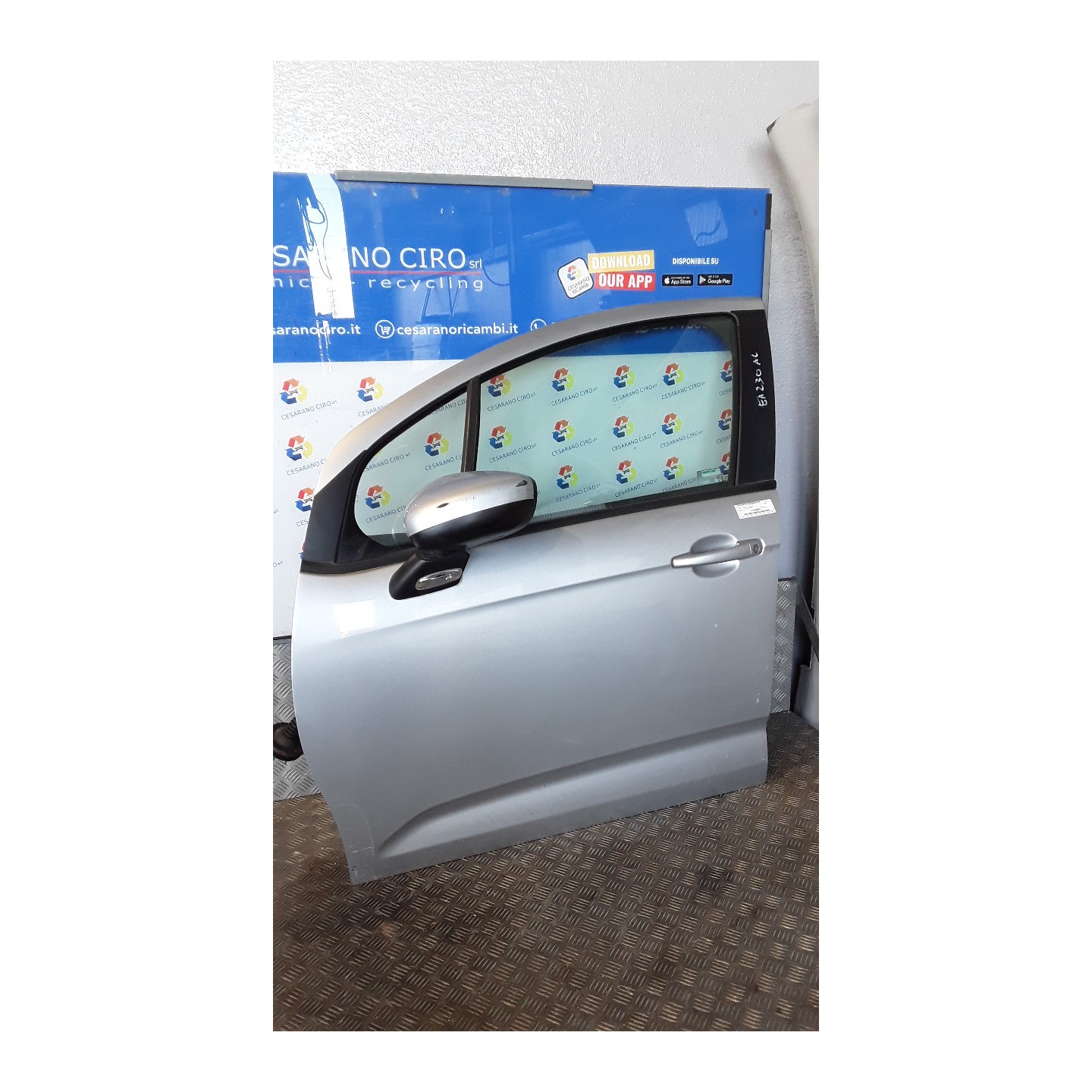 PORTA ANT. SX. 018 CITROEN C3 2A SERIE (A51) (09/09-06/13 8HZ 9002AZ