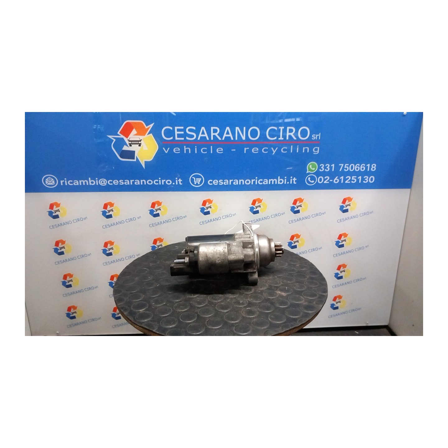 MOTORINO AVVIAMENTO 2.0KW VALEO 044 VOLKSWAGEN GOLF (1K) (10/03-12/09) BSE 02Z911024JX