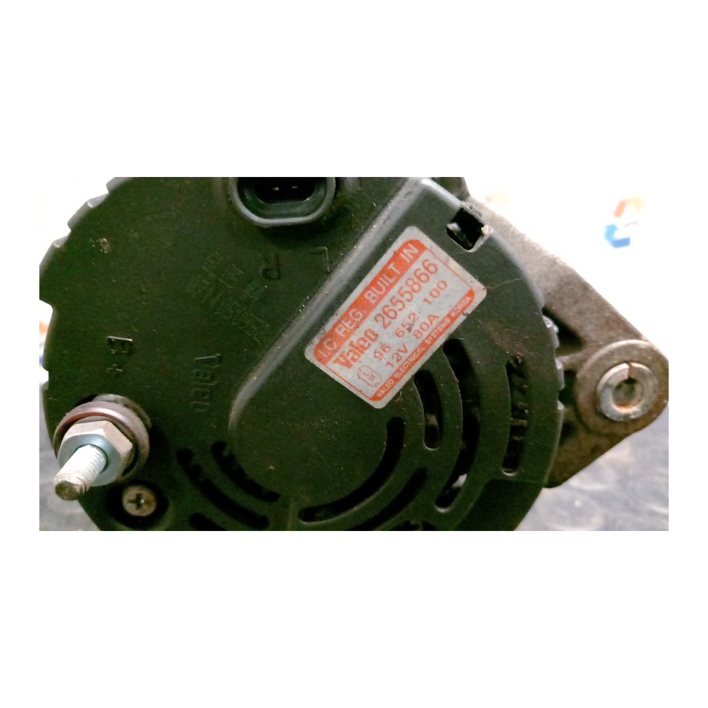 ALTERNATORE 049 CHEVROLET (DAEWOO) KALOS (T200) (01/05-10/08) B12S1 96652100