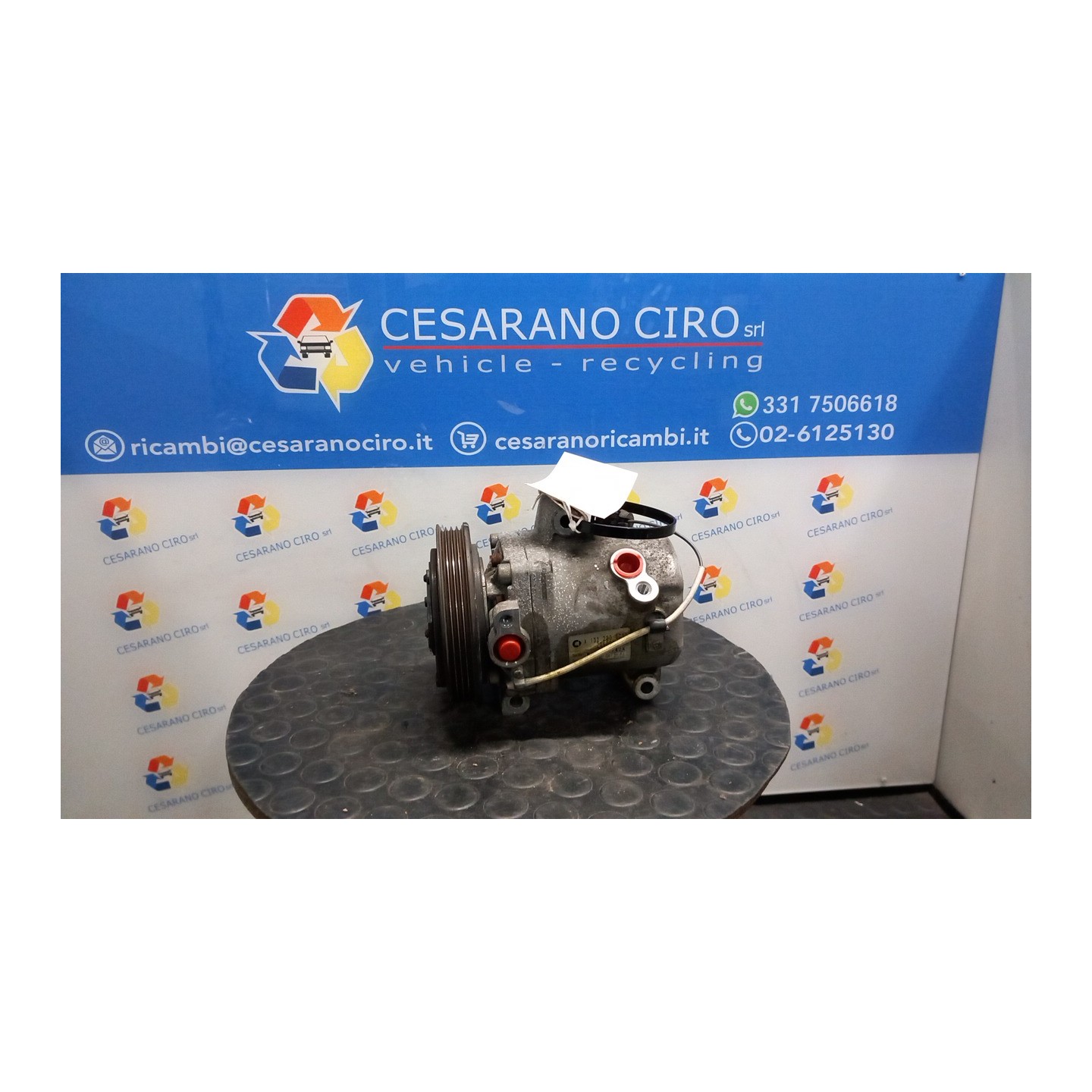 COMPRESSORE A/C 053 SMART FORTWO (A/C451) (09/10-09/15) 3B21 A1322300011